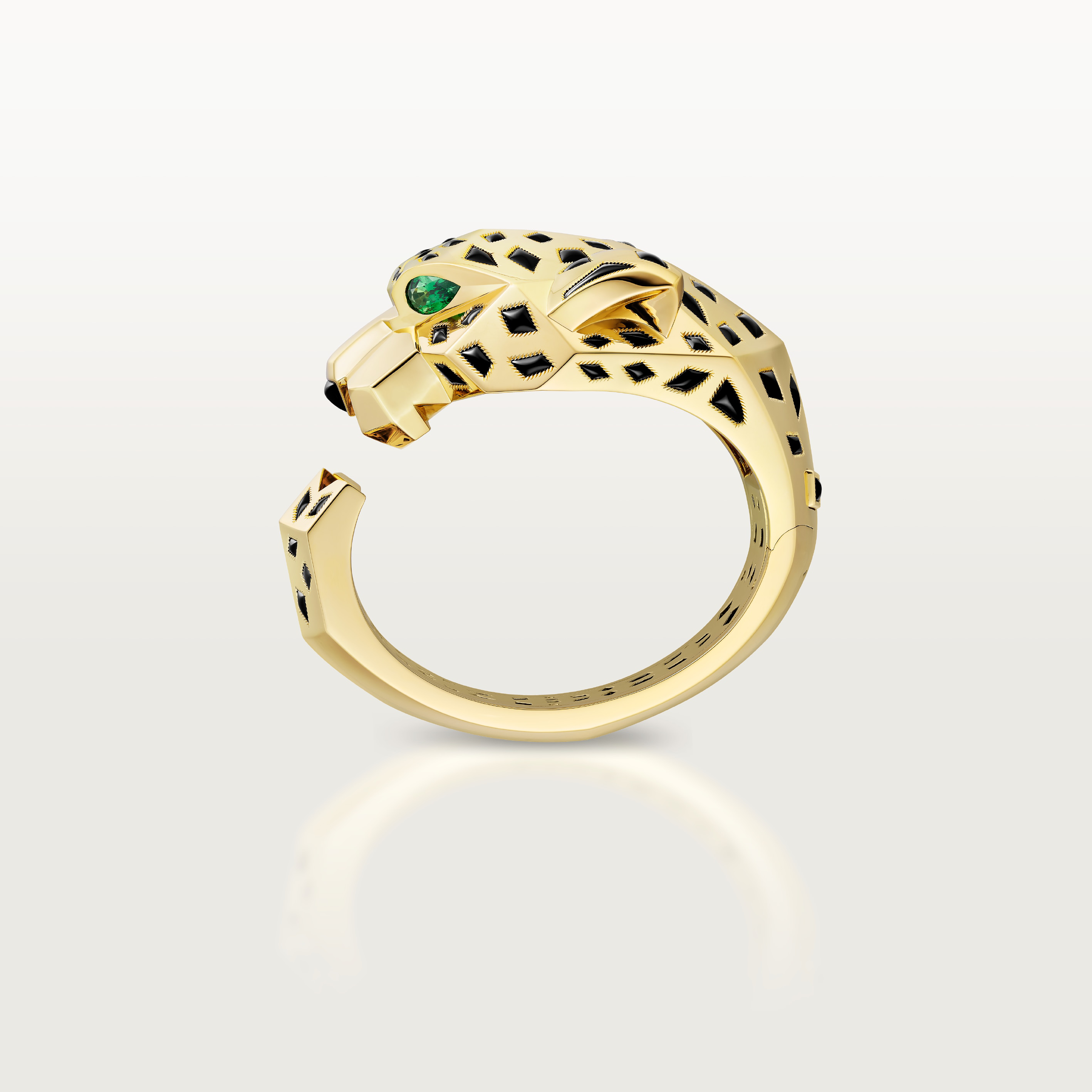 Panth&egrave;re de Cartier cuff, onyx, image 5