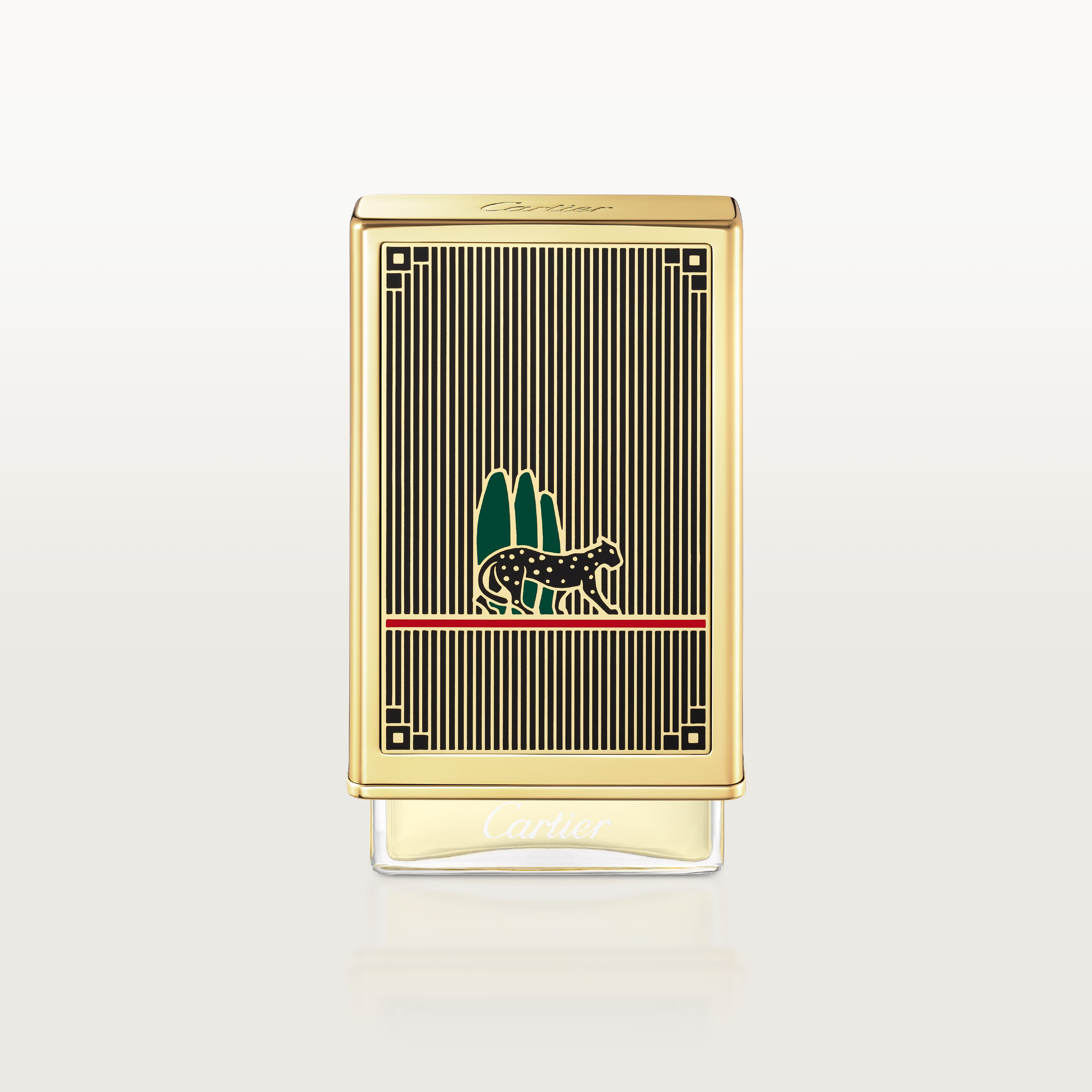 Cartier Les N&eacute;cessaires &agrave; Parfum - Panther Cypress case