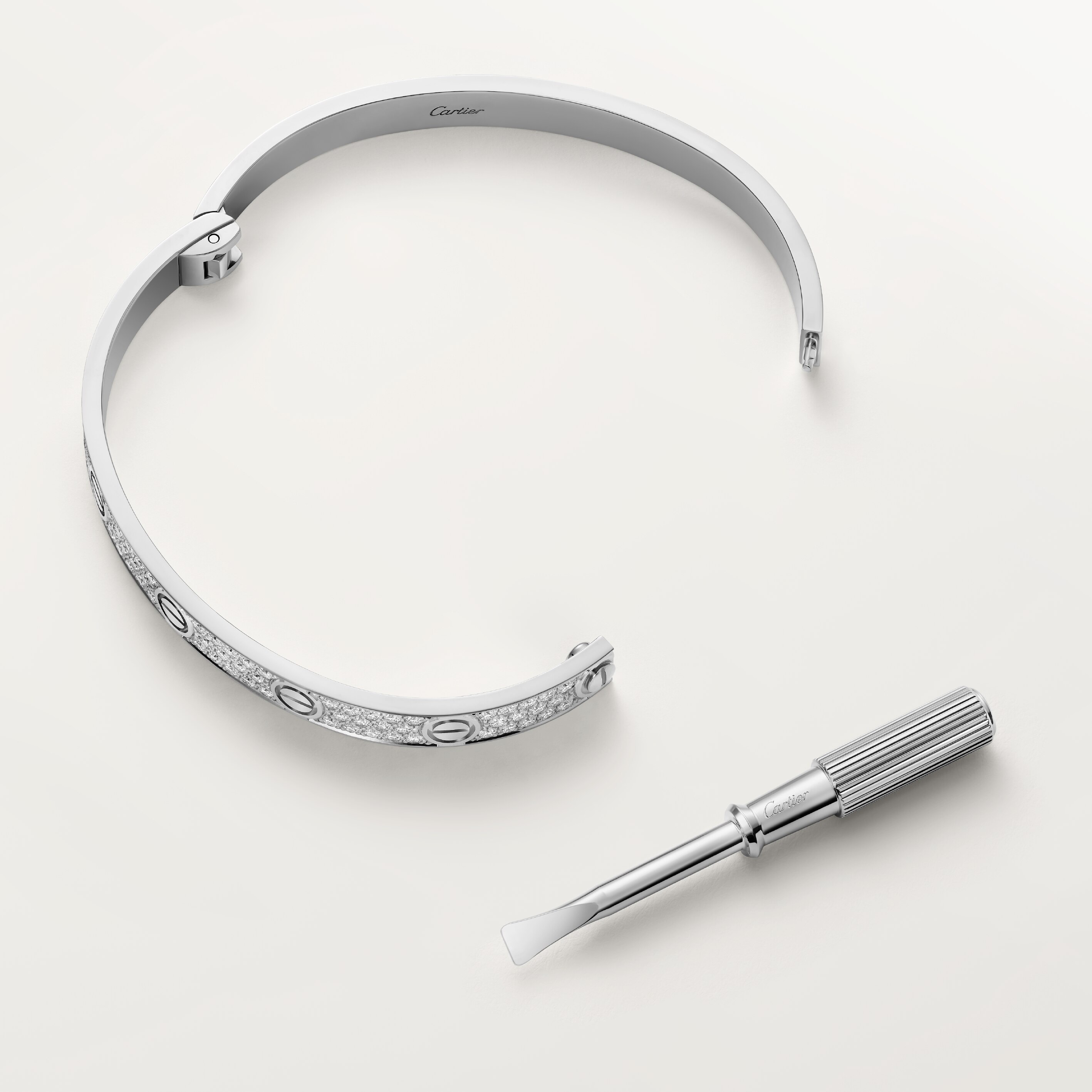 #LOVE# bracelet, classic model, paved, image 5