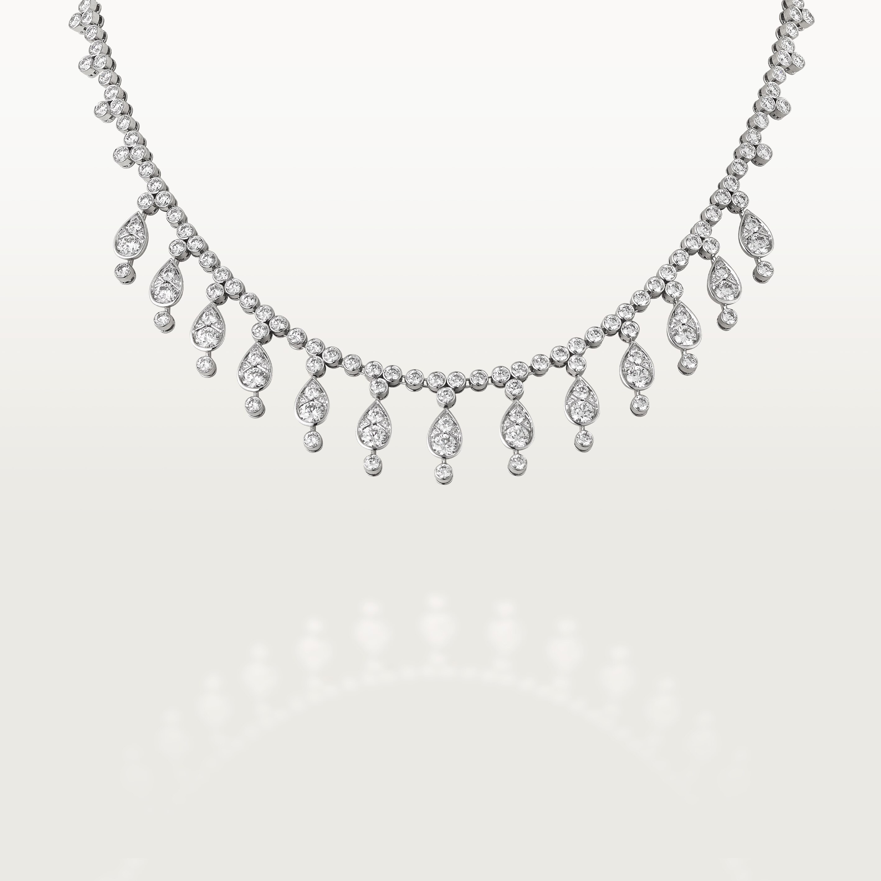 Pluie de Cartier necklace, diamonds