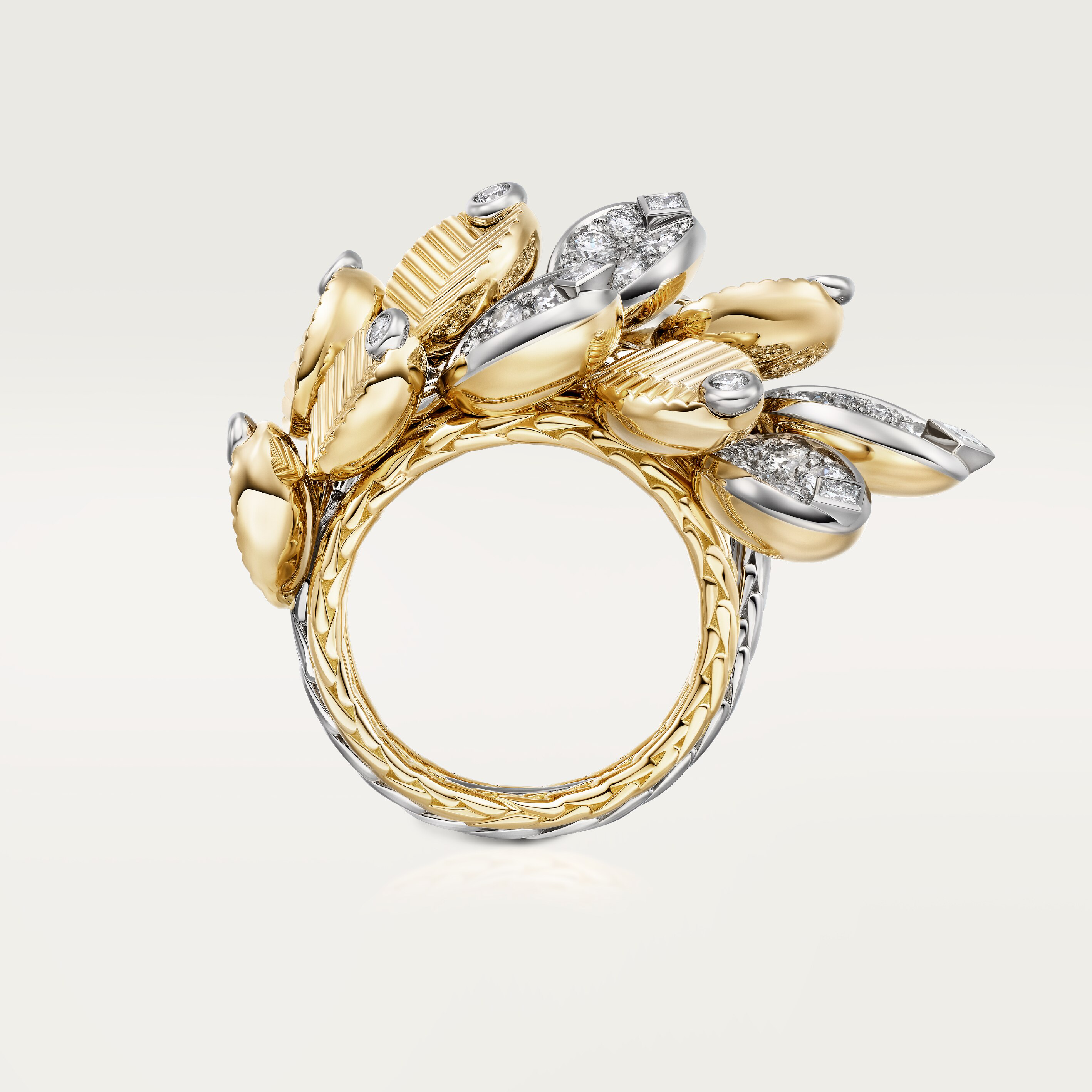 Grain de Caf&eacute; ring, semi-paved