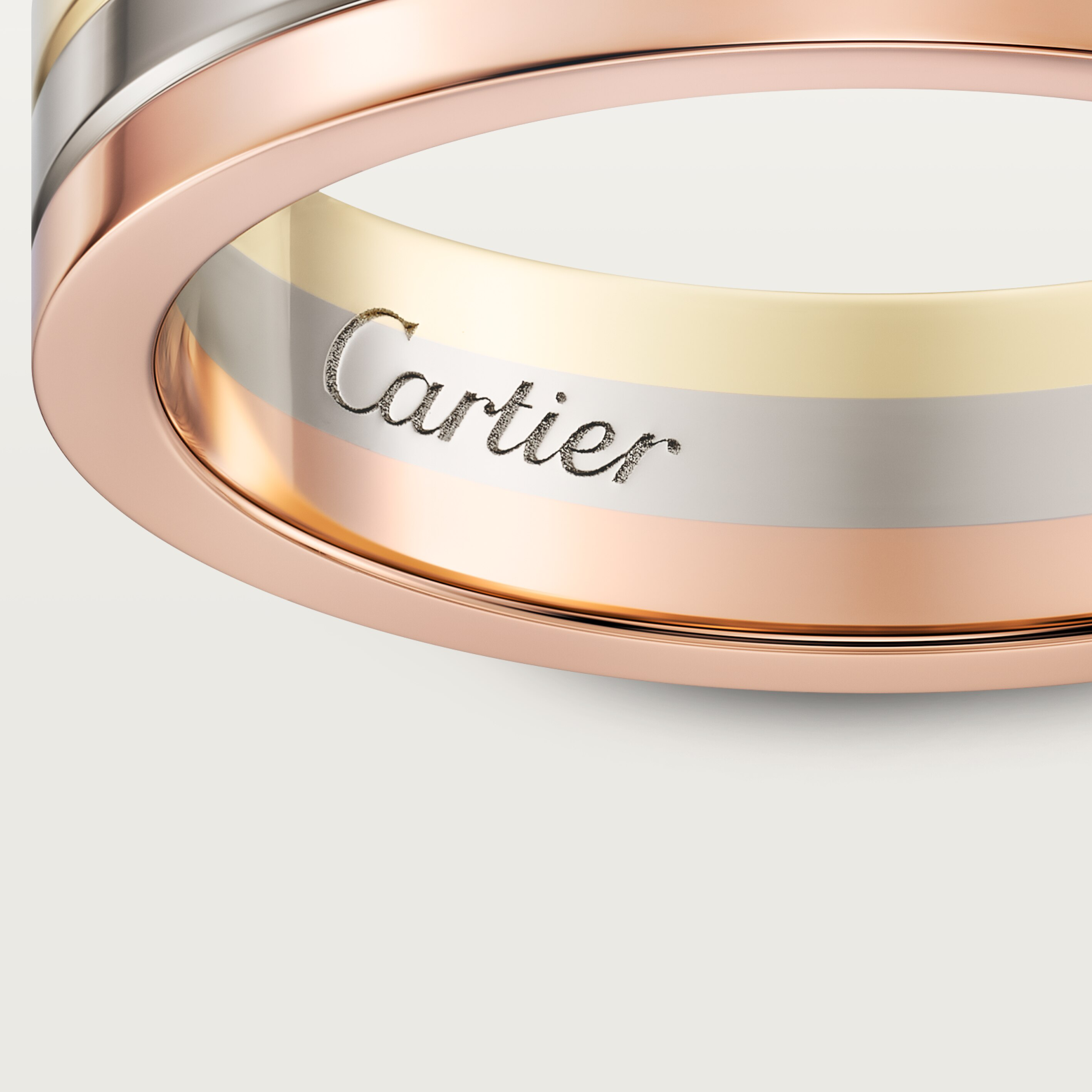 Vendome Louis Cartier wedding band, 4.8 mm width, image 6