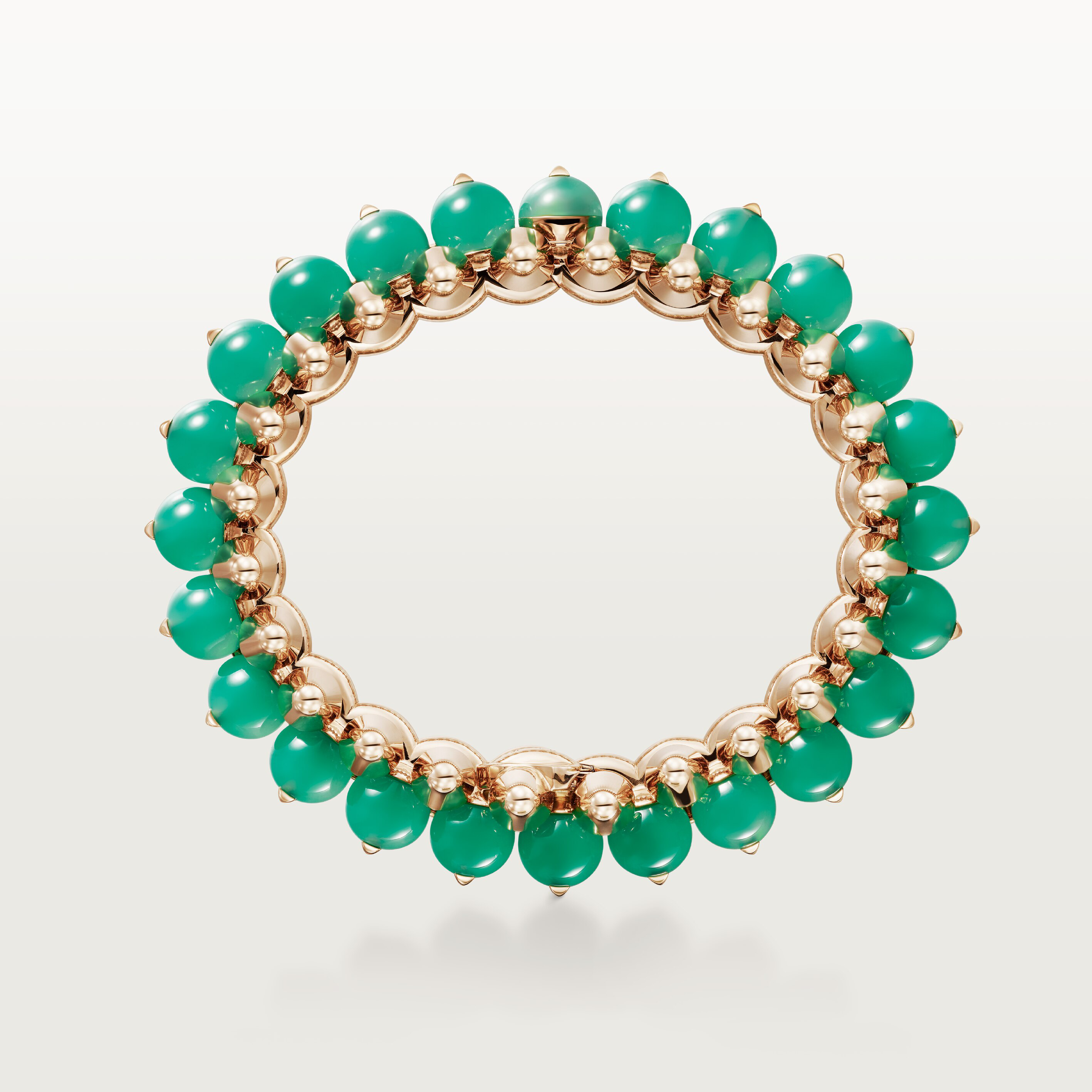 Clash de Cartier bracelet, chrysoprase, extra-large model, image 5