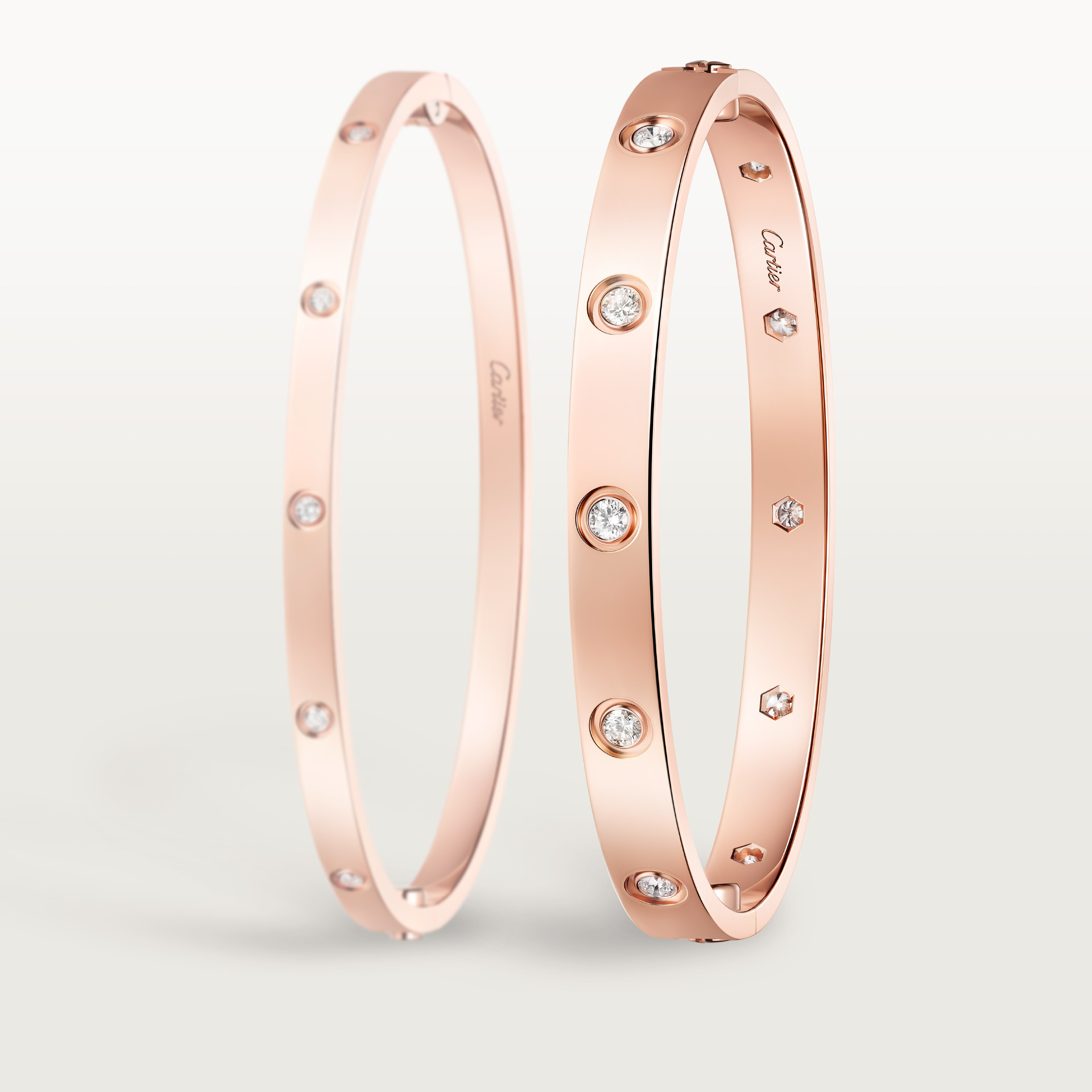 #LOVE# bracelet, classic model,10 diamonds, image 8