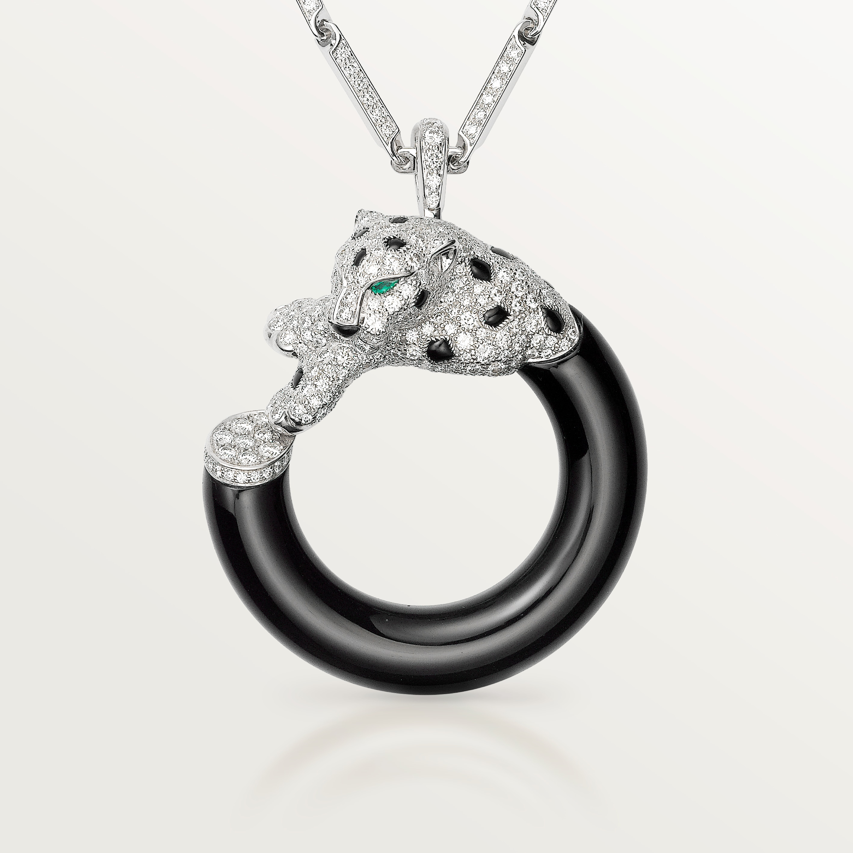 Panth&egrave;re de Cartier necklace, paved, image 5
