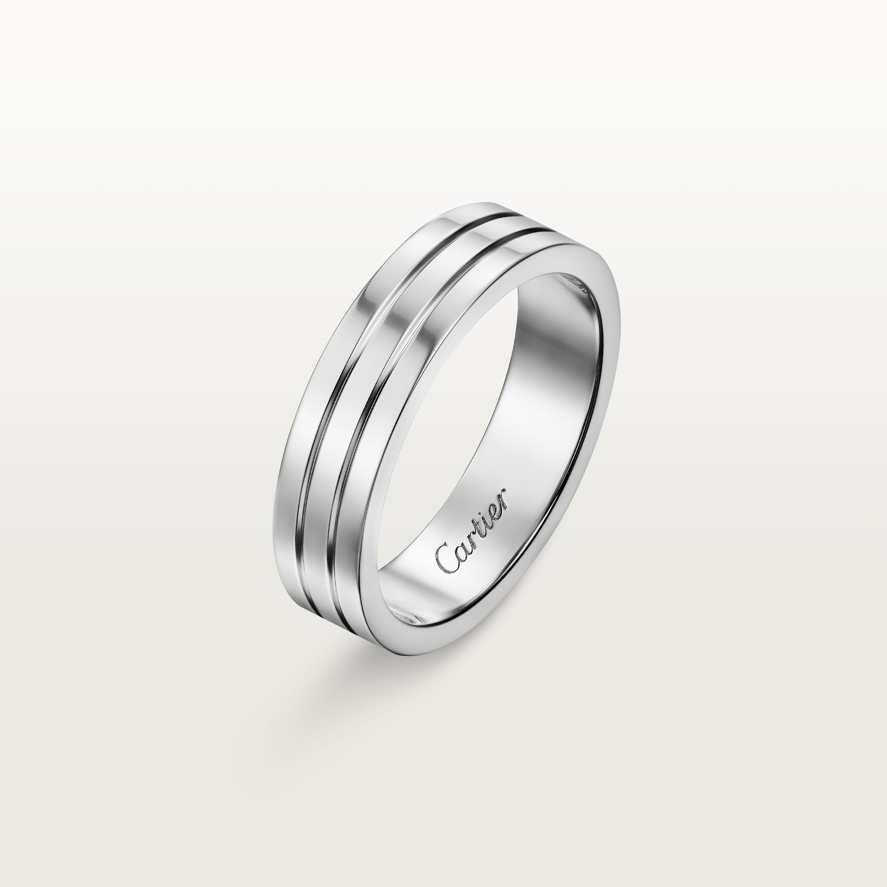 Vendome Louis Cartier wedding band, 4.8 mm width
