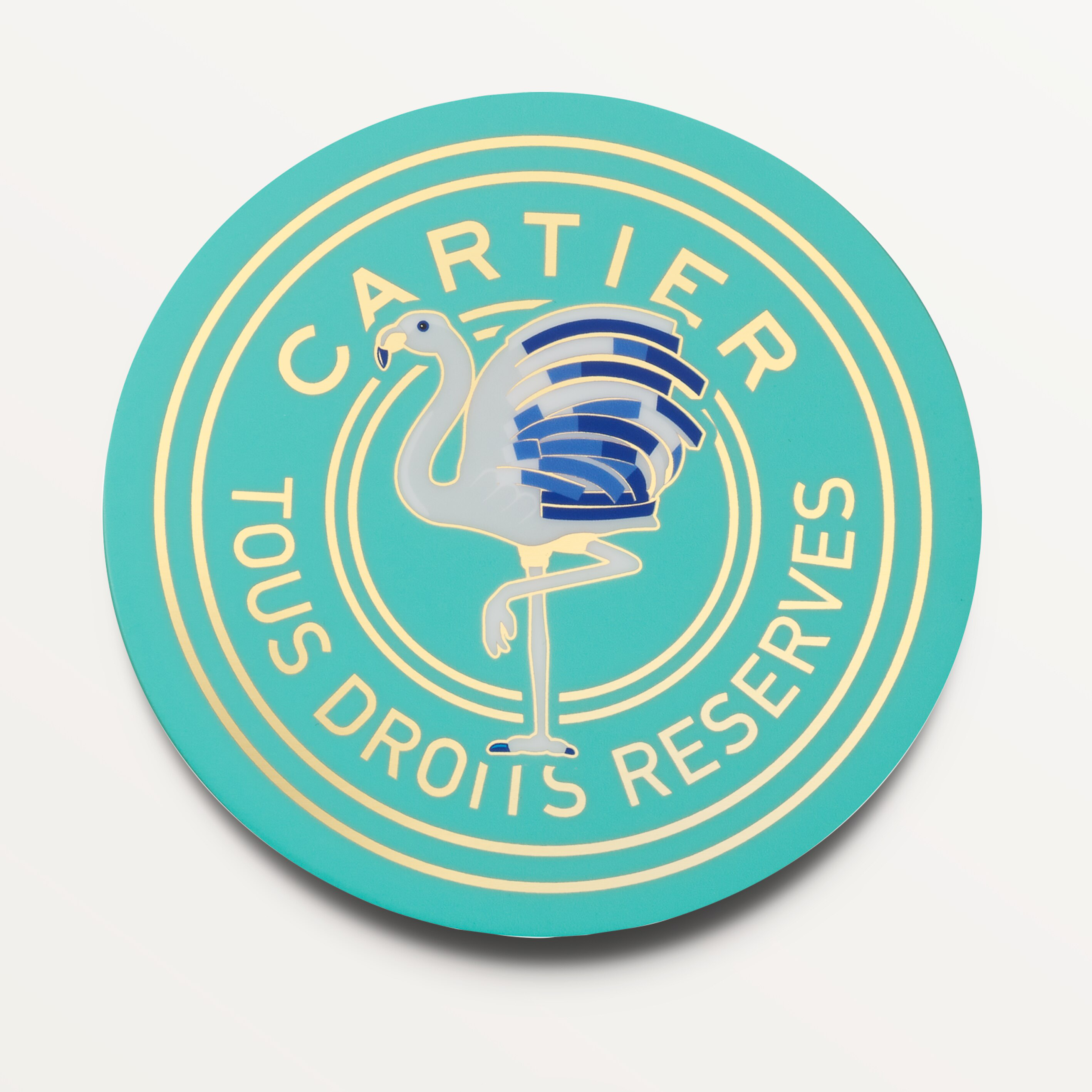 Set of six Cartier Characters coasters, image 7