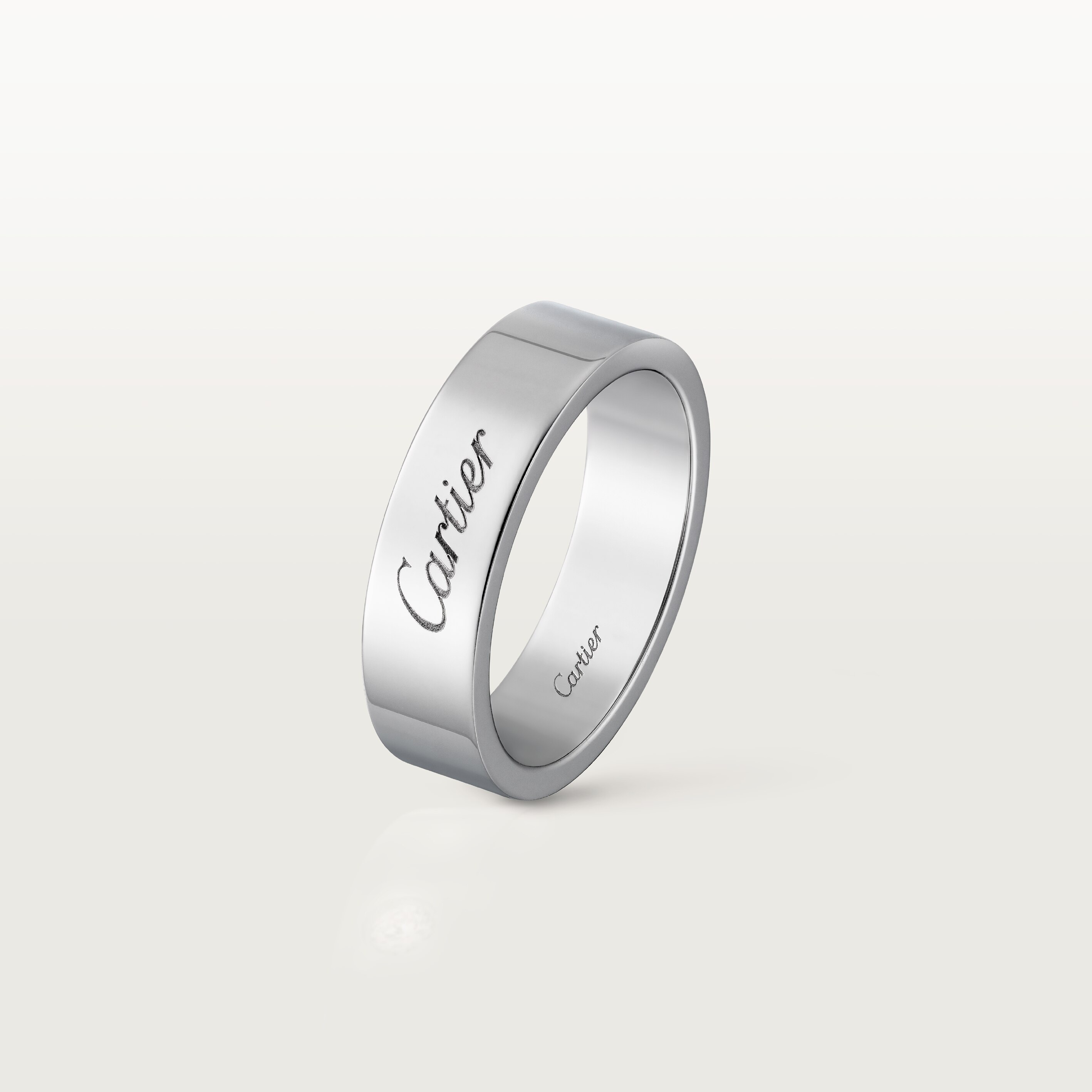 C de Cartier wedding ring, 5 mm width