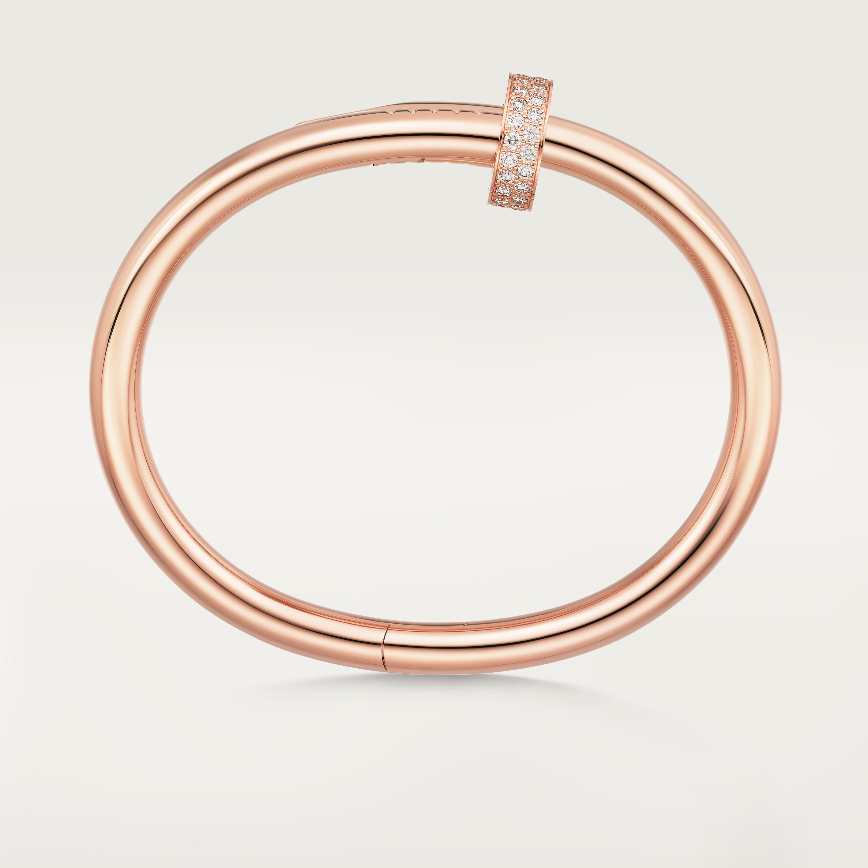 Juste un Clou bracelet, large model, diamonds, image 7