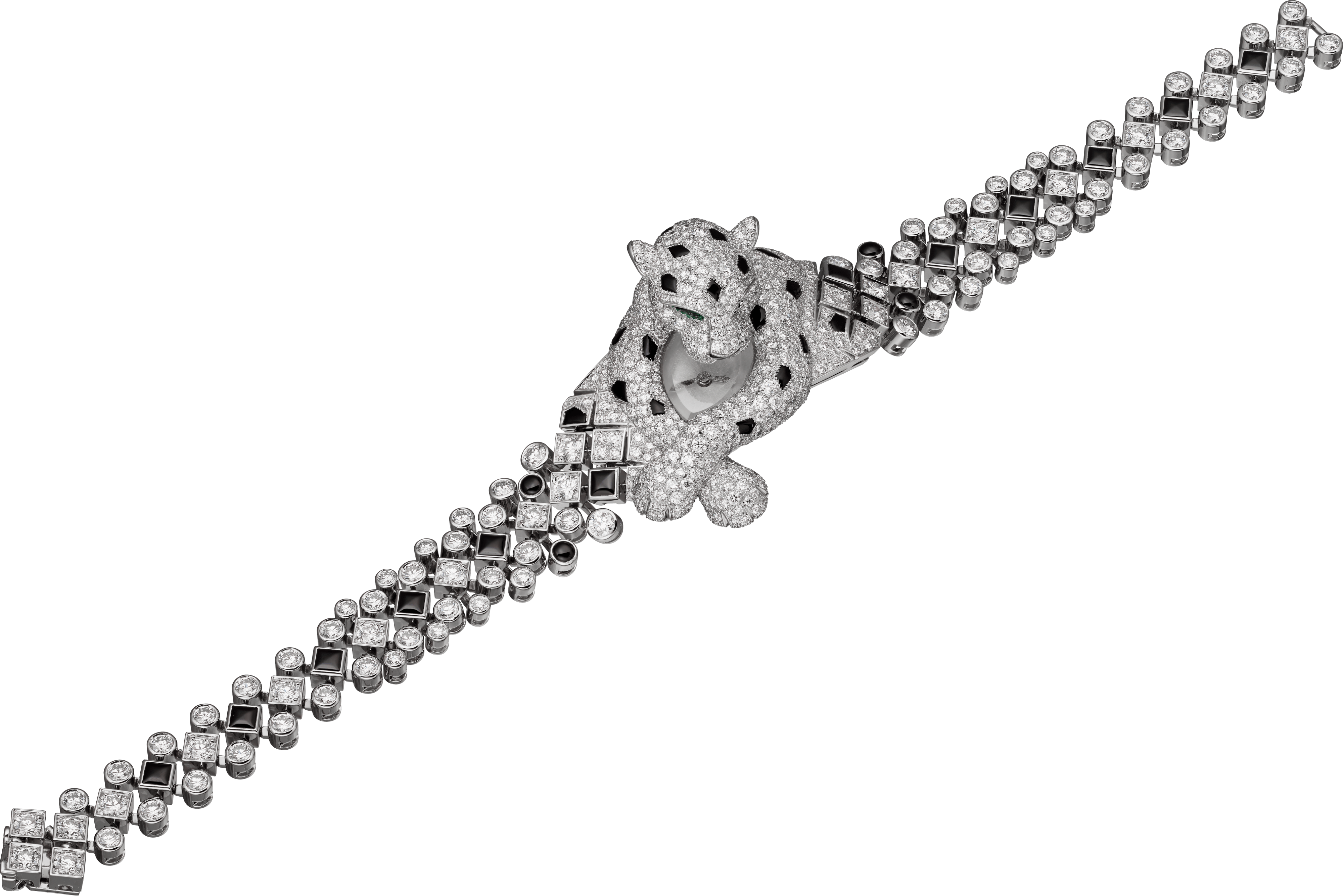 High Jewelry figurative watch