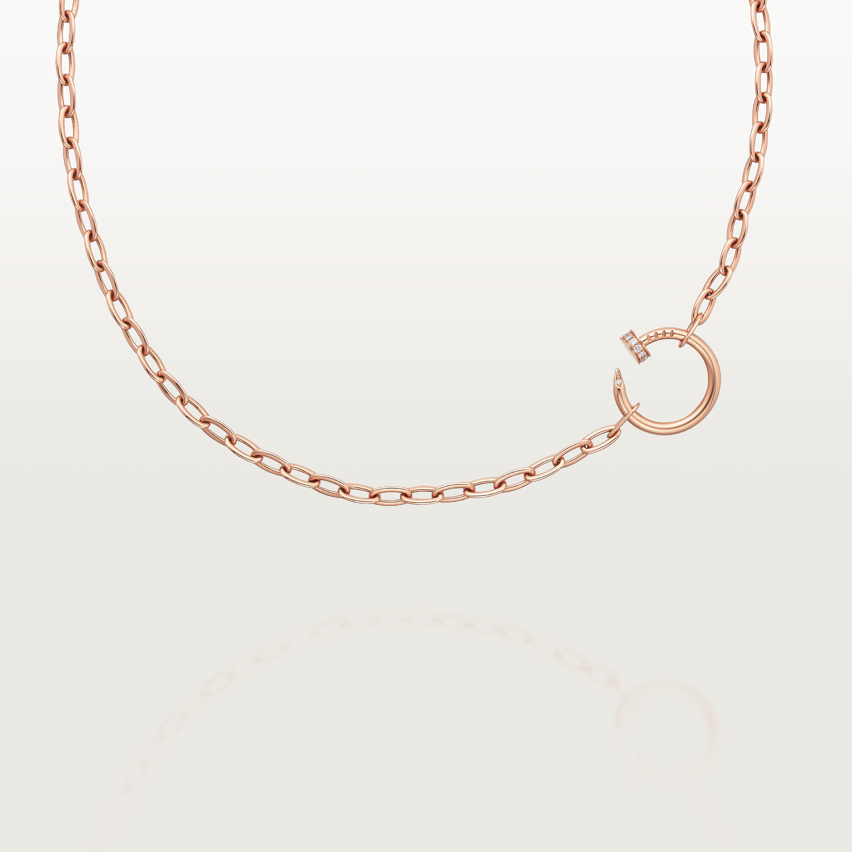 Juste un Clou necklace, diamonds, image 6