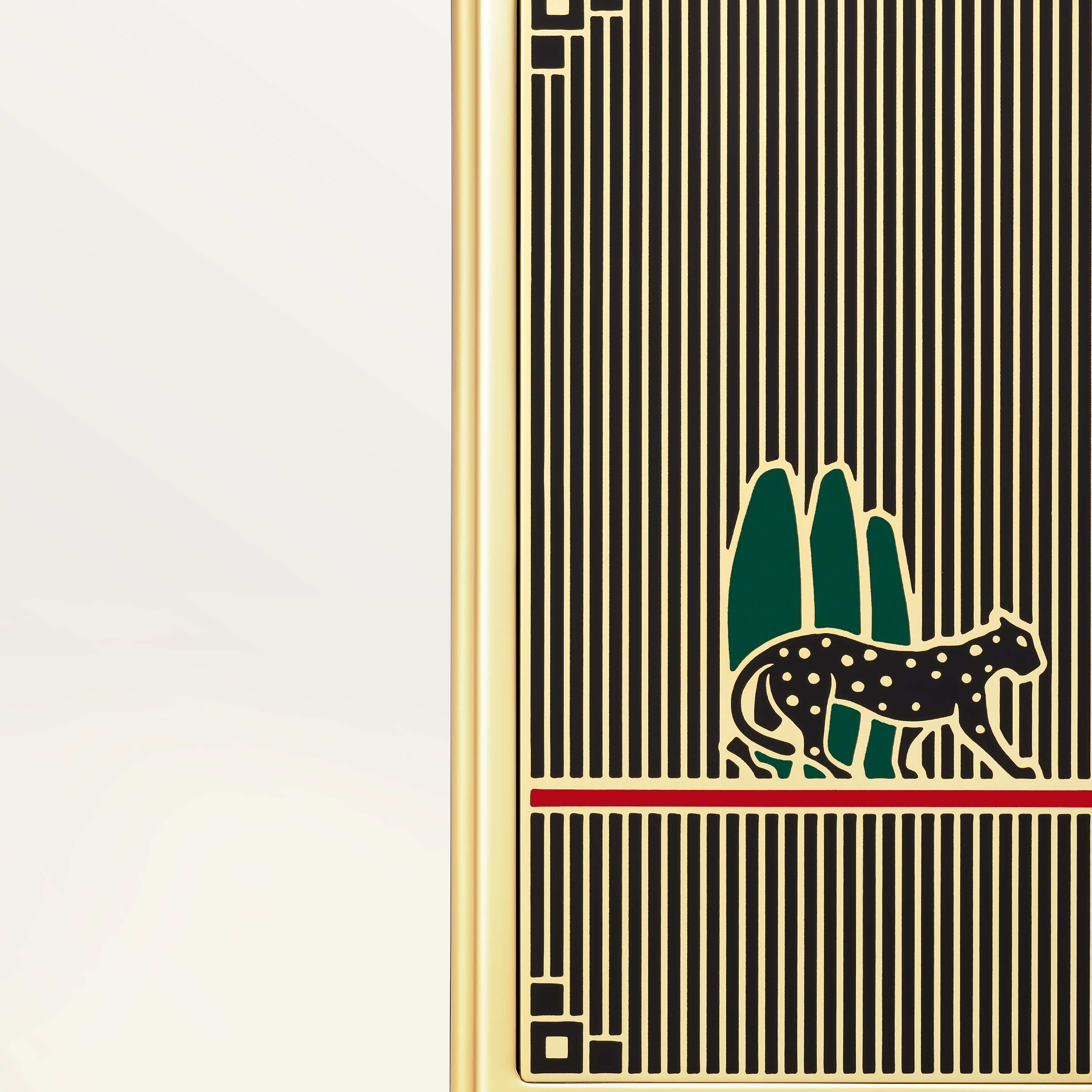 Cartier Les N&eacute;cessaires &agrave; Parfum - Panther Cypress case