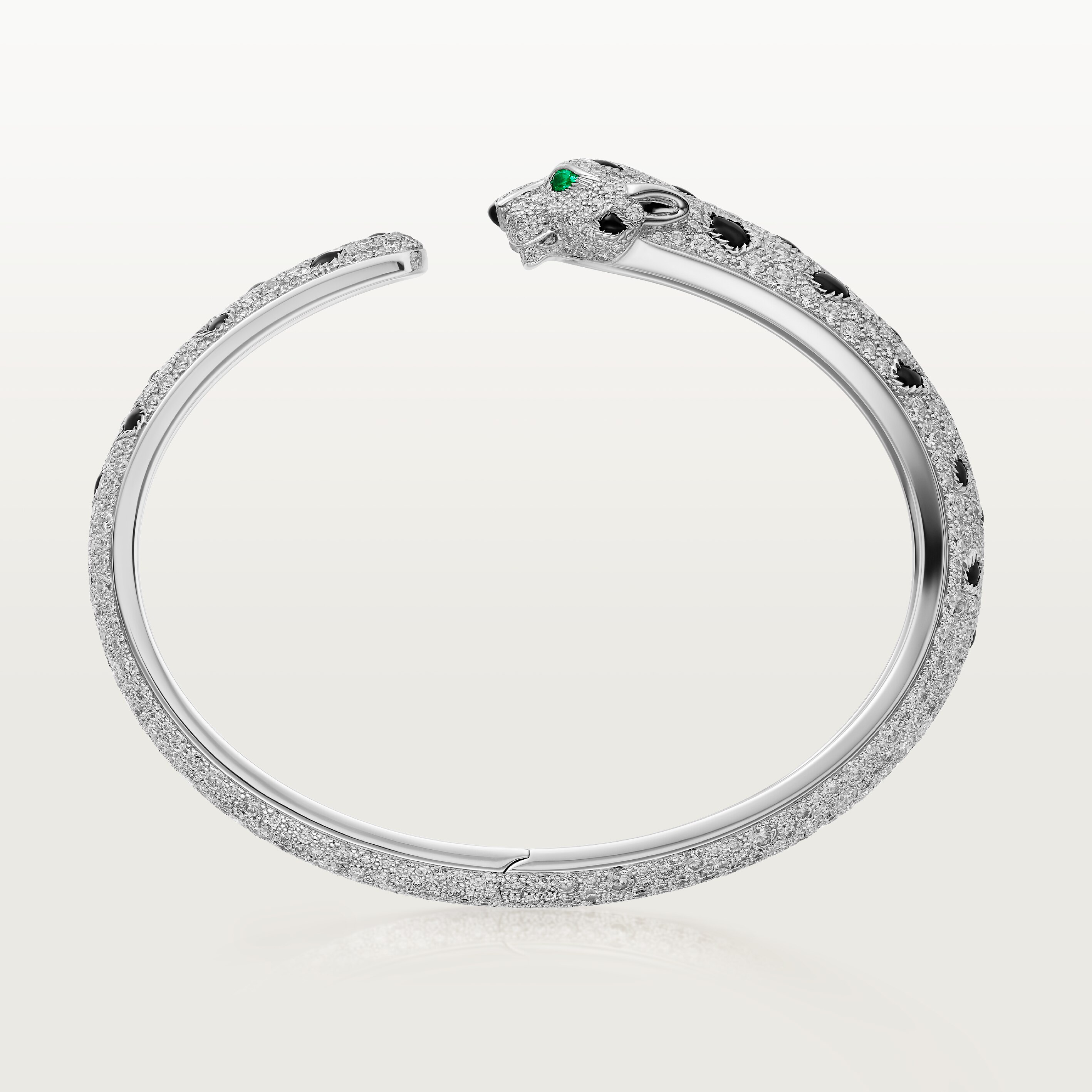 Panth&egrave;re de Cartier bracelet, medium model, paved , image 5