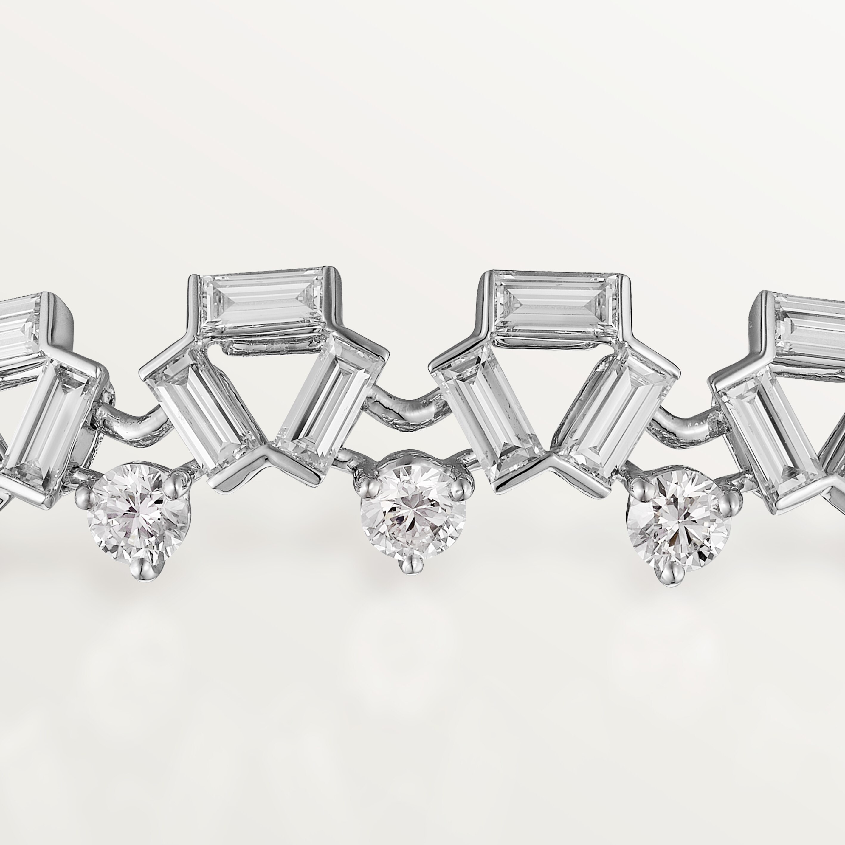 Reflection de Cartier bracelet, diamonds 