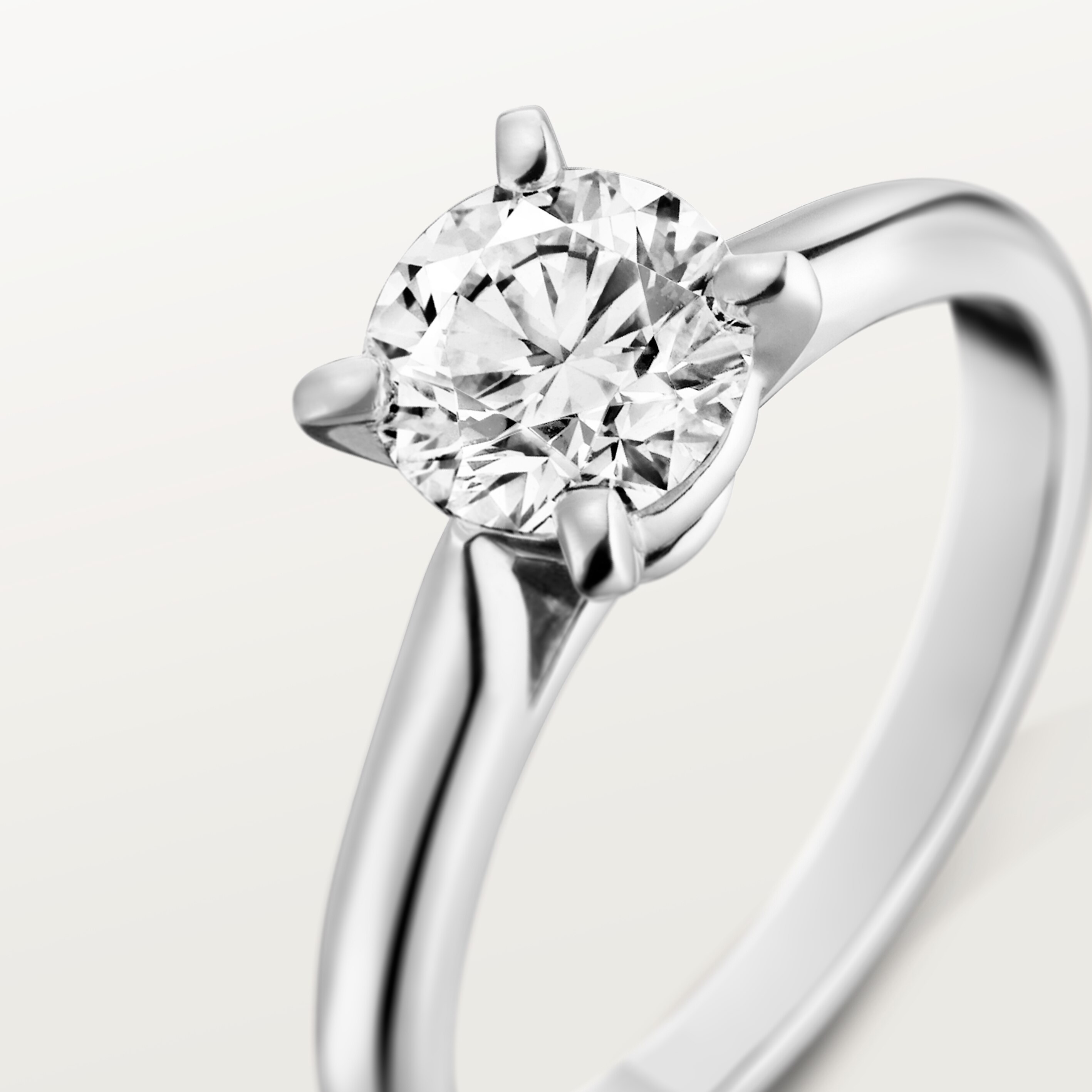 1895 solitaire, brilliant-cut diamond, image 6