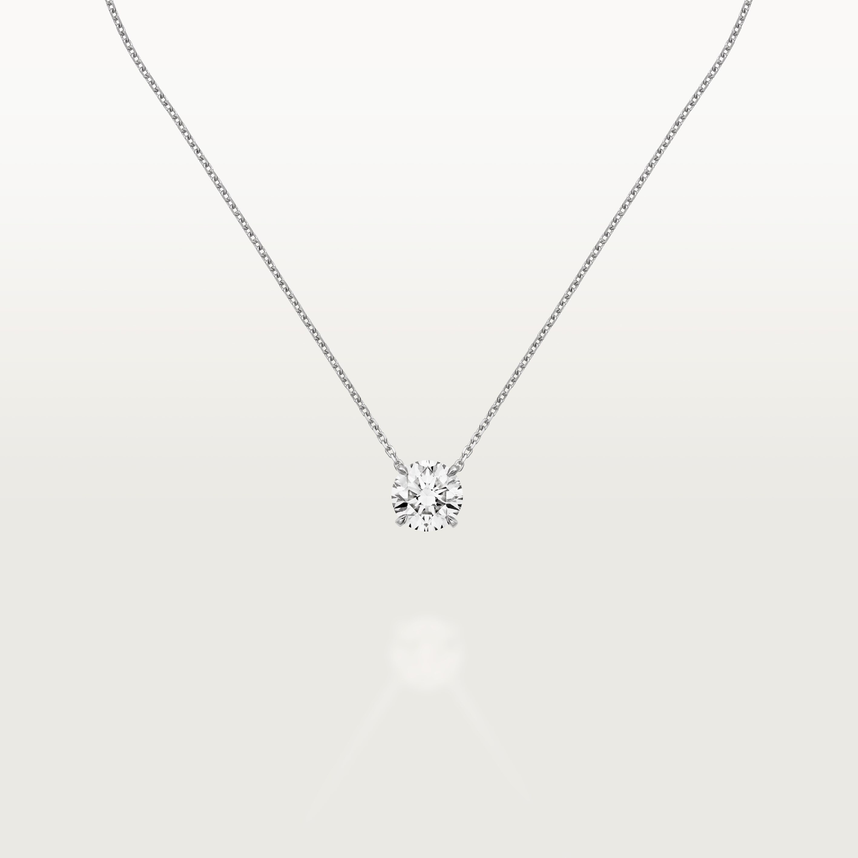 1895 pendant, brilliant-cut diamond