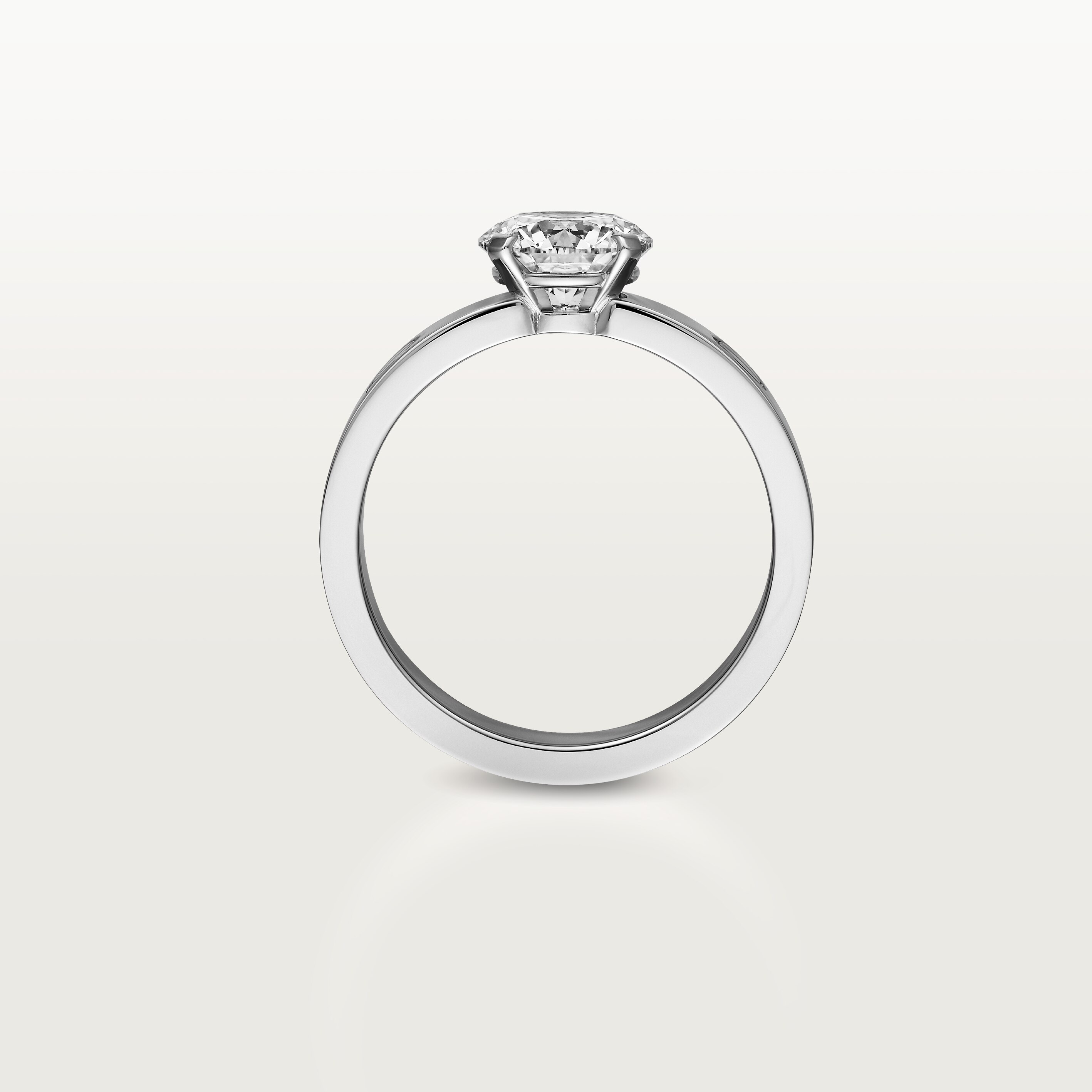 #LOVE# solitaire, brilliant-cut diamond