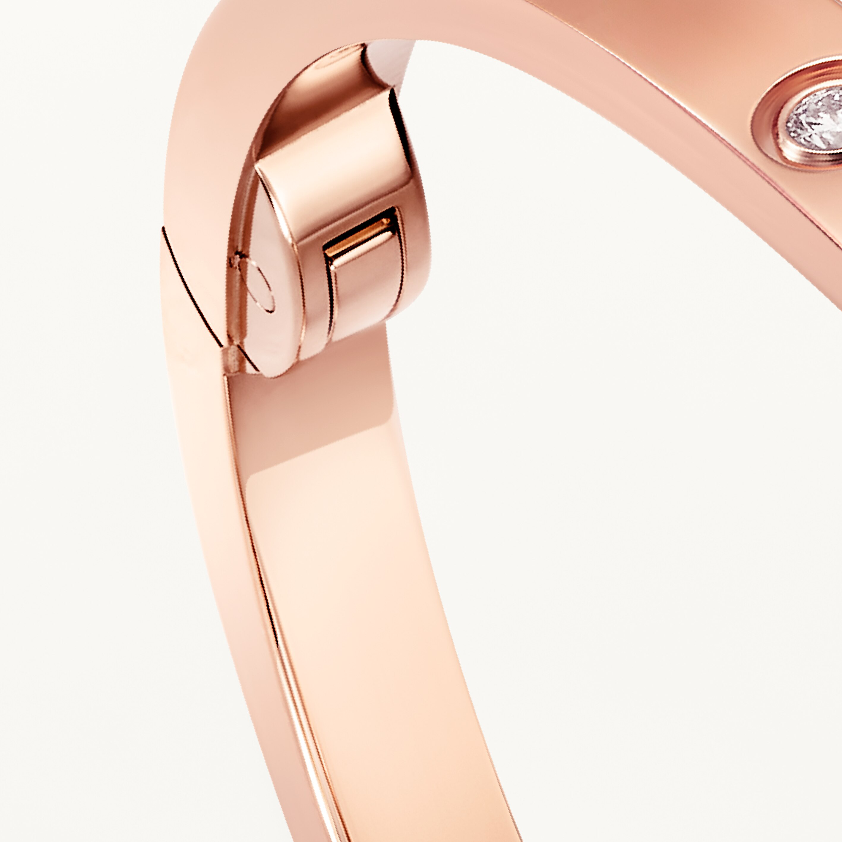 #LOVE# bracelet, small model, 10 diamonds, image 8