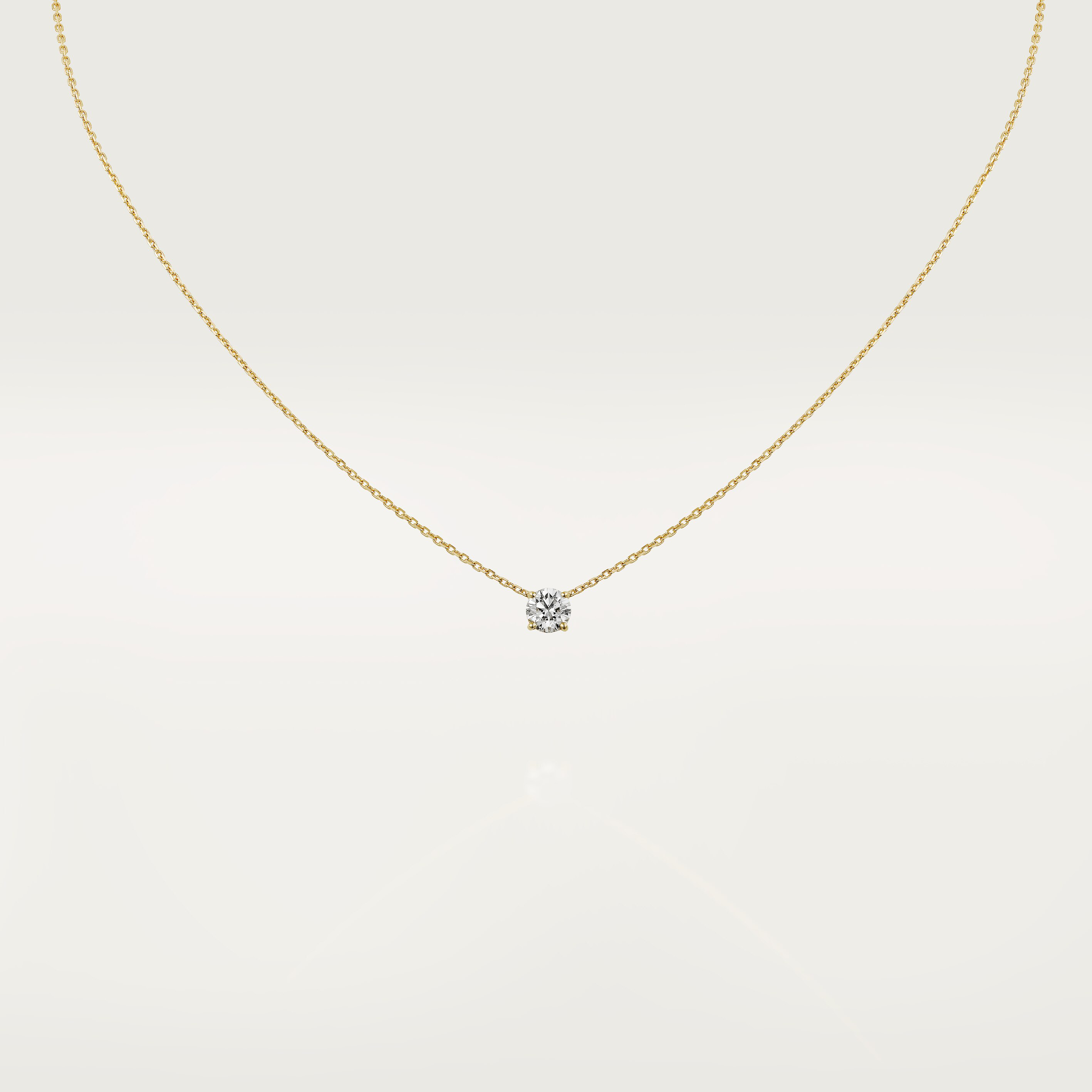 1895 pendant, brilliant-cut diamond