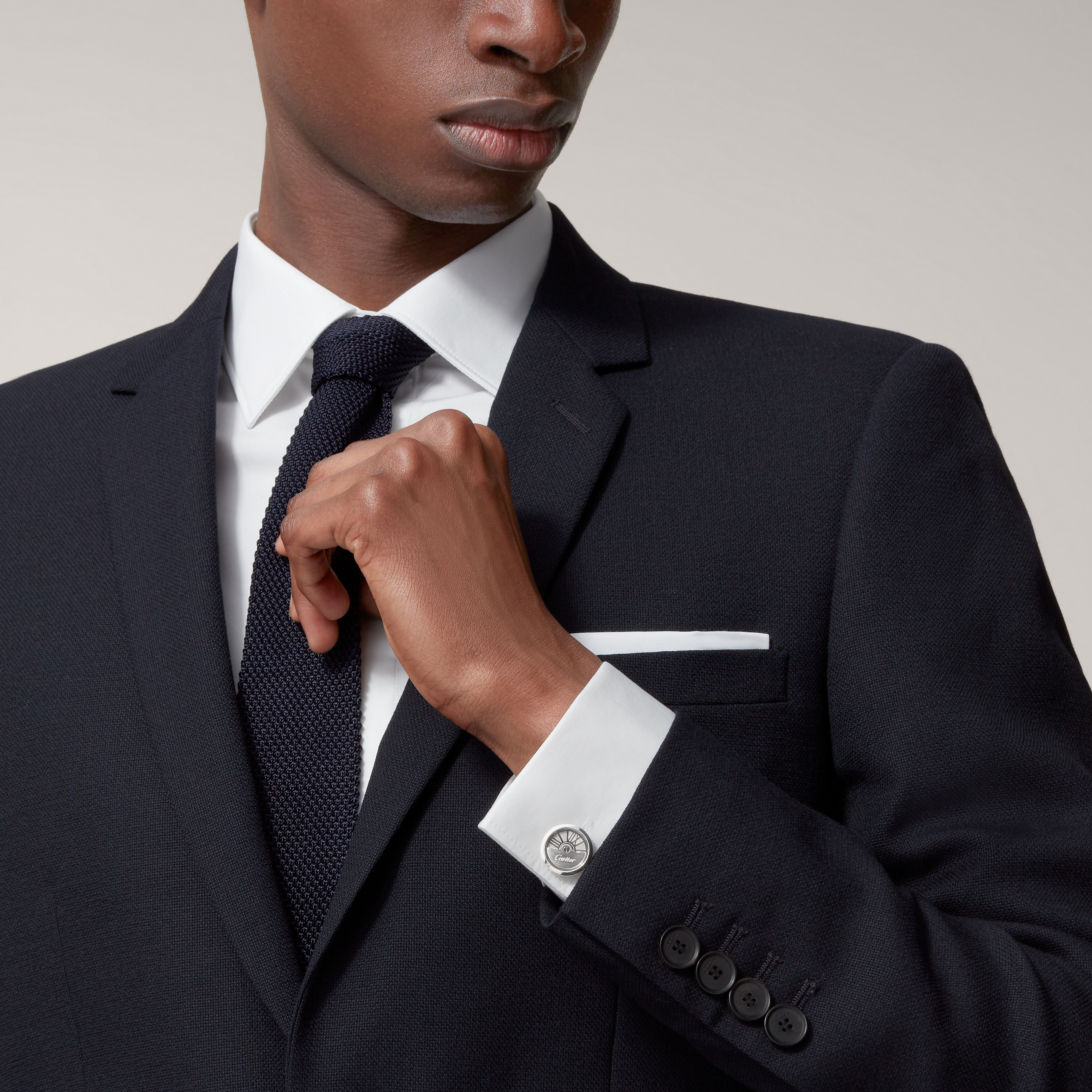 Oscillating weight cufflinks