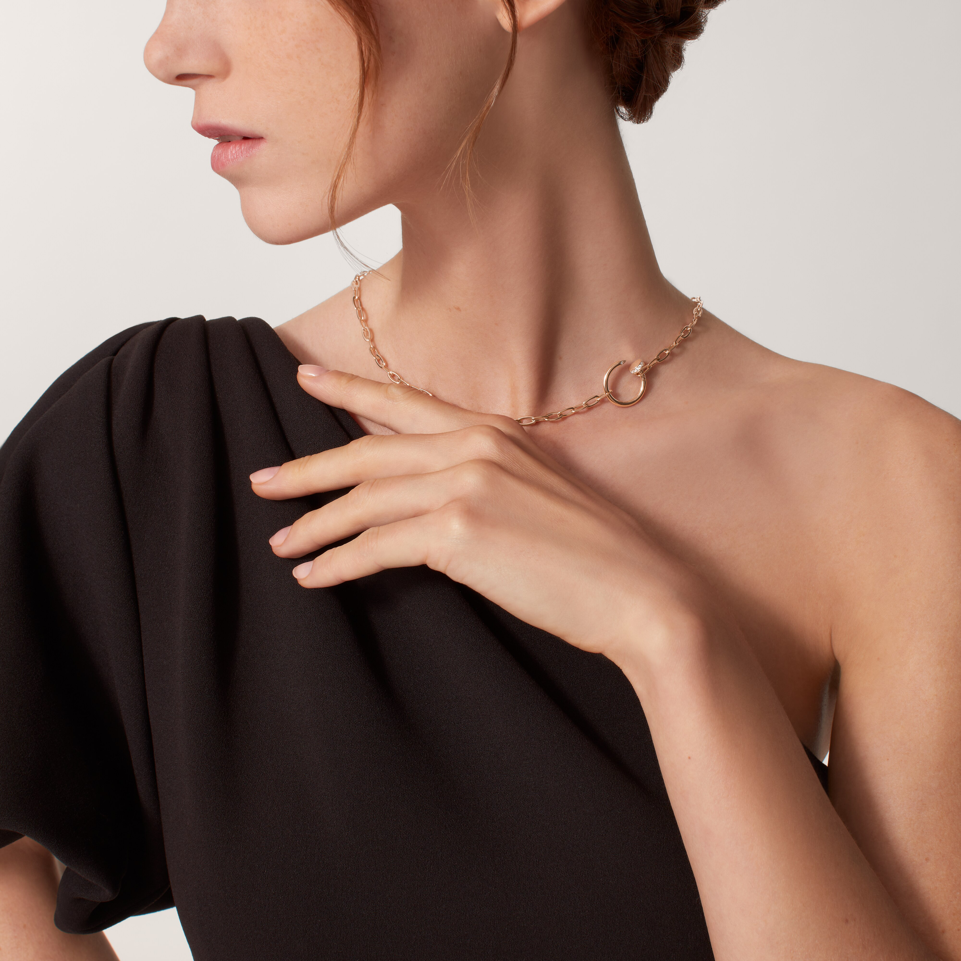 Juste un Clou necklace, diamonds