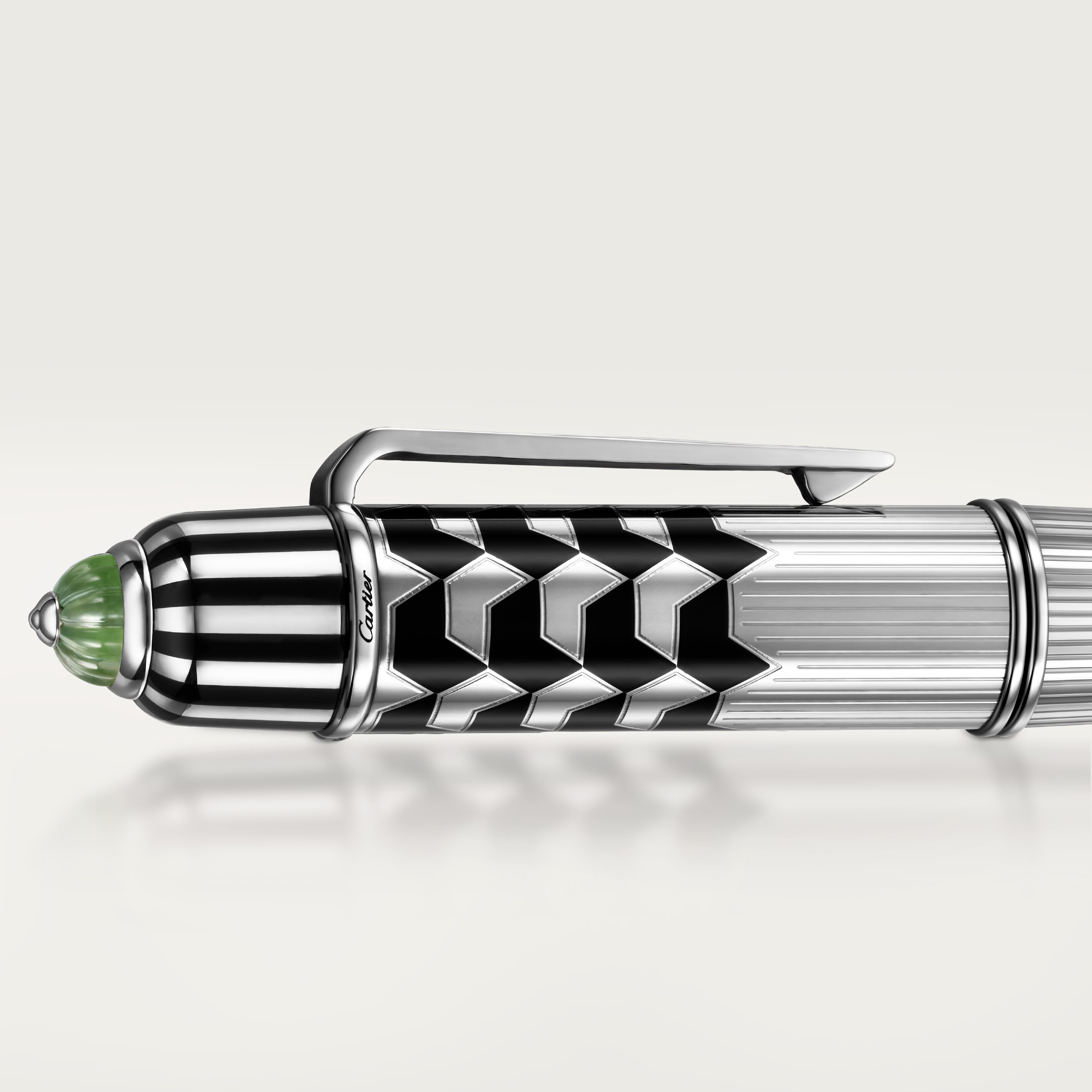 Art Deco-inspired ballpoint pen