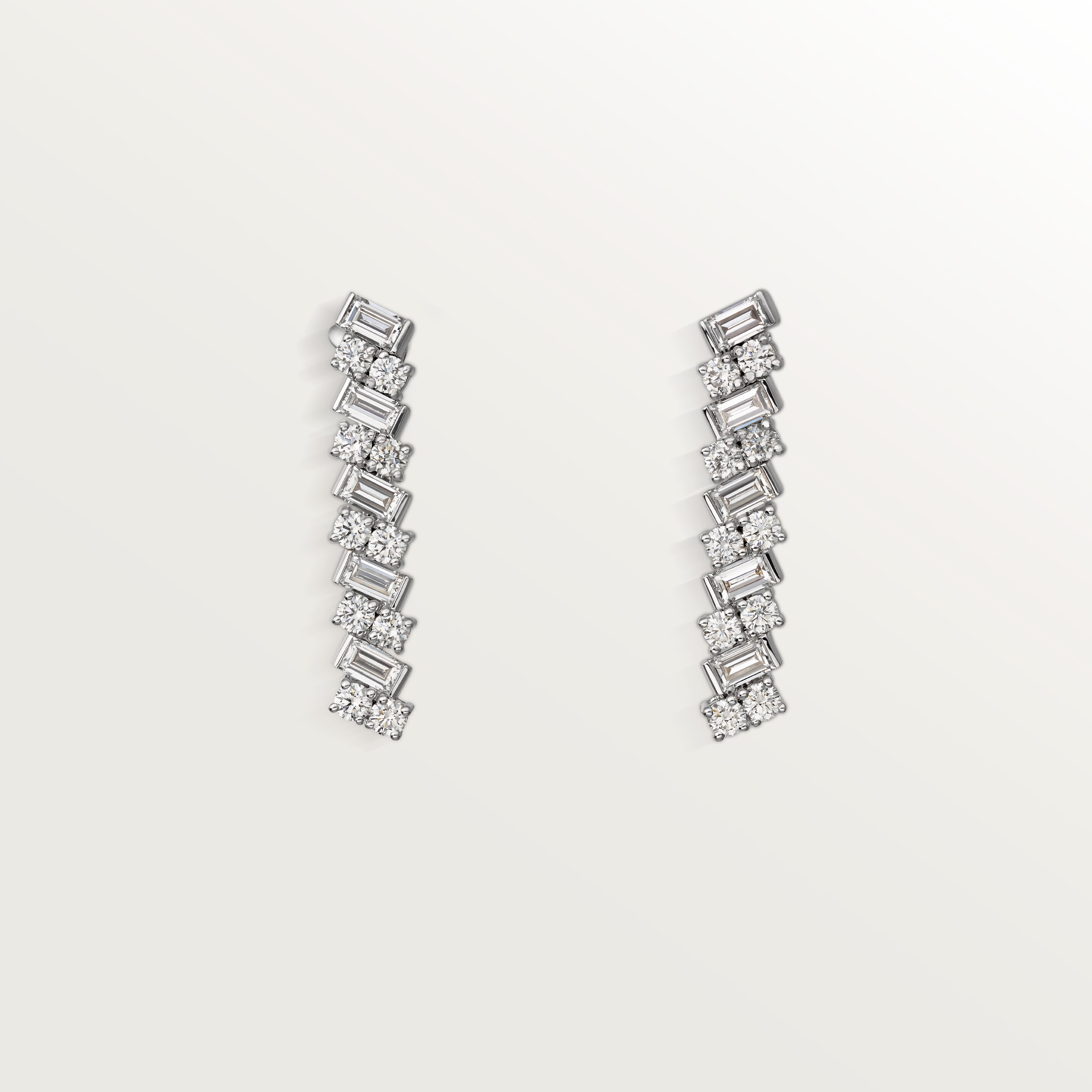 Reflection de Cartier earrings, diamonds