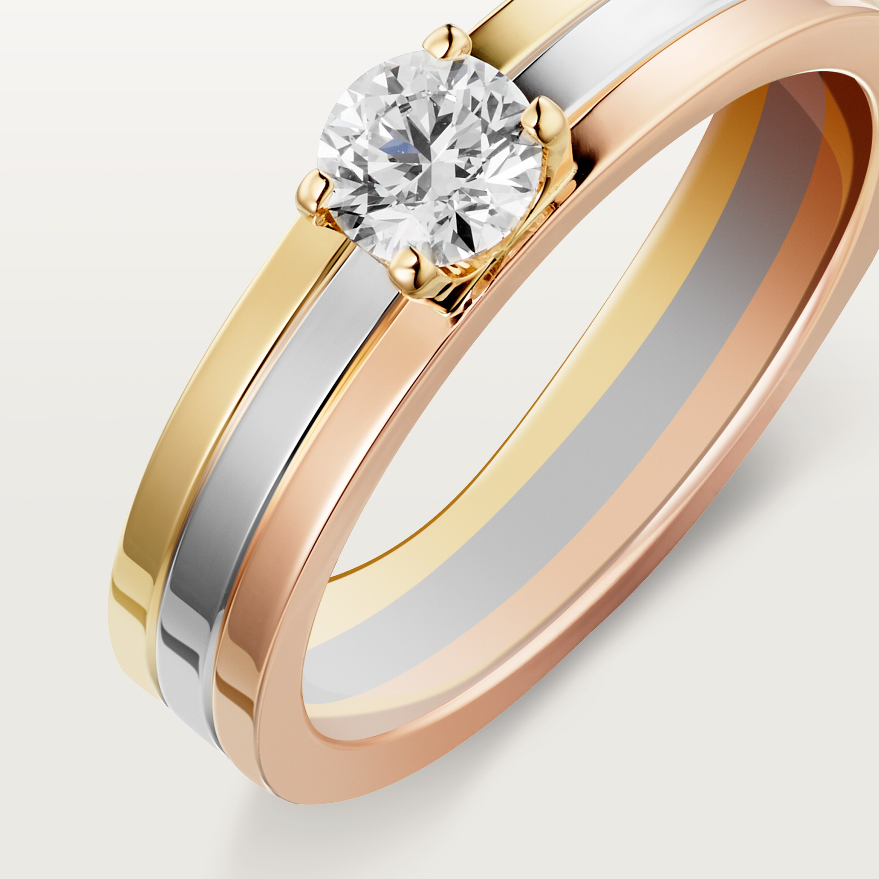 Vendome Louis Cartier solitaire, brilliant-cut diamond, image 8