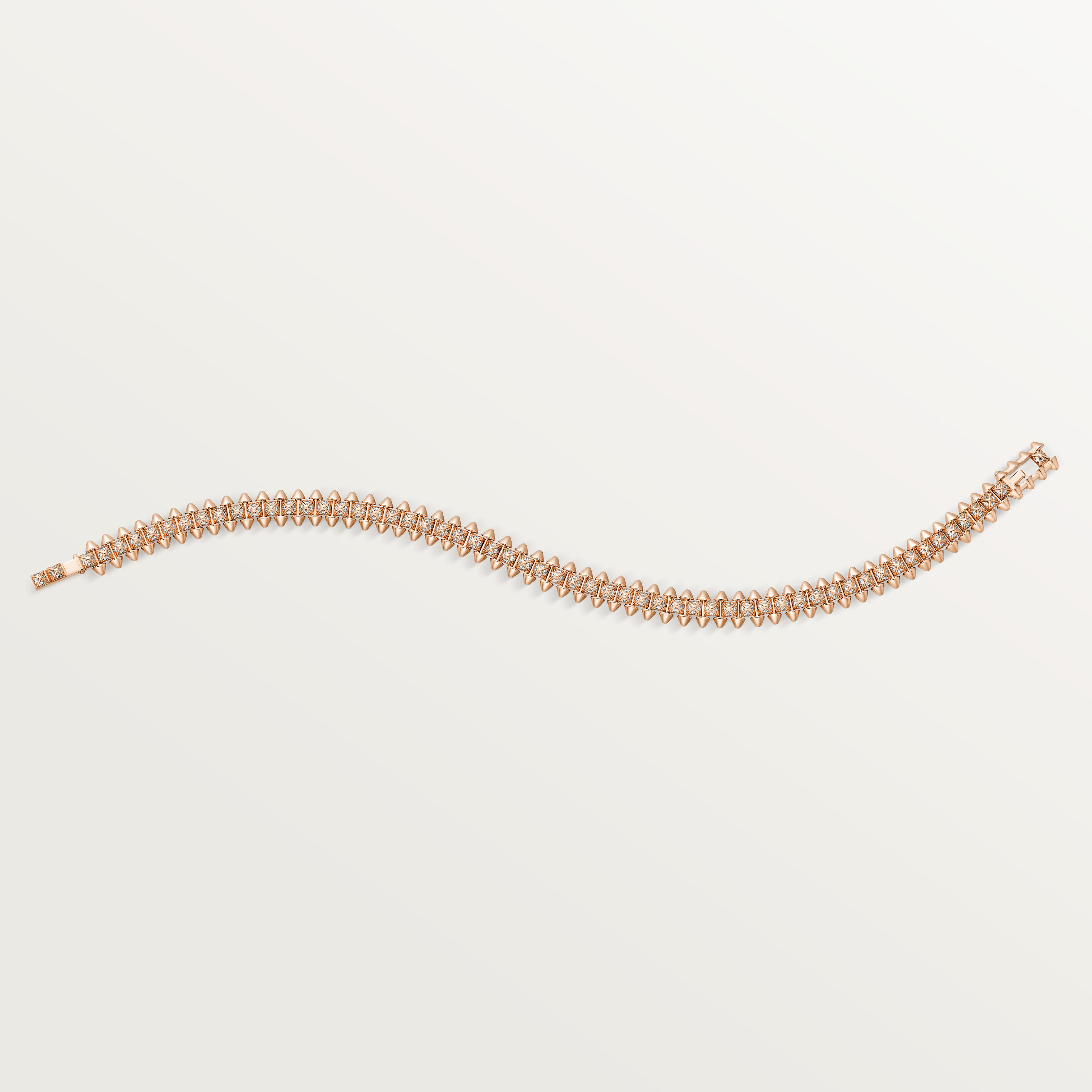 Clash de Cartier bracelet, flexible, small model, paved , image 8