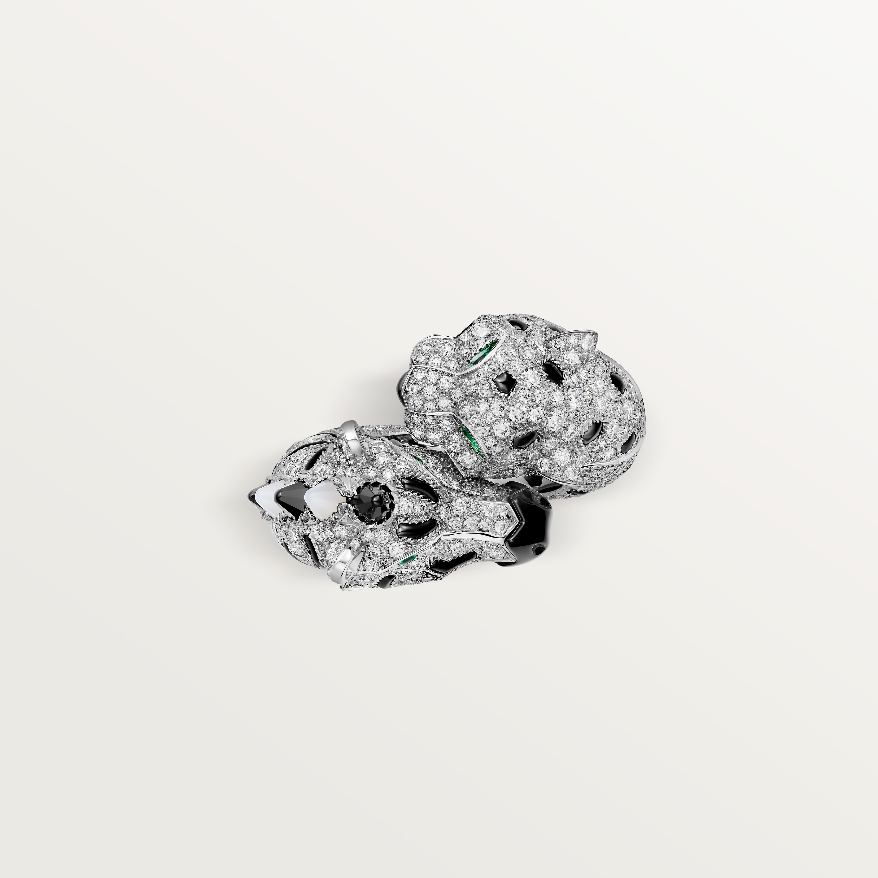 Indomptables de Cartier ring, paved, image 5