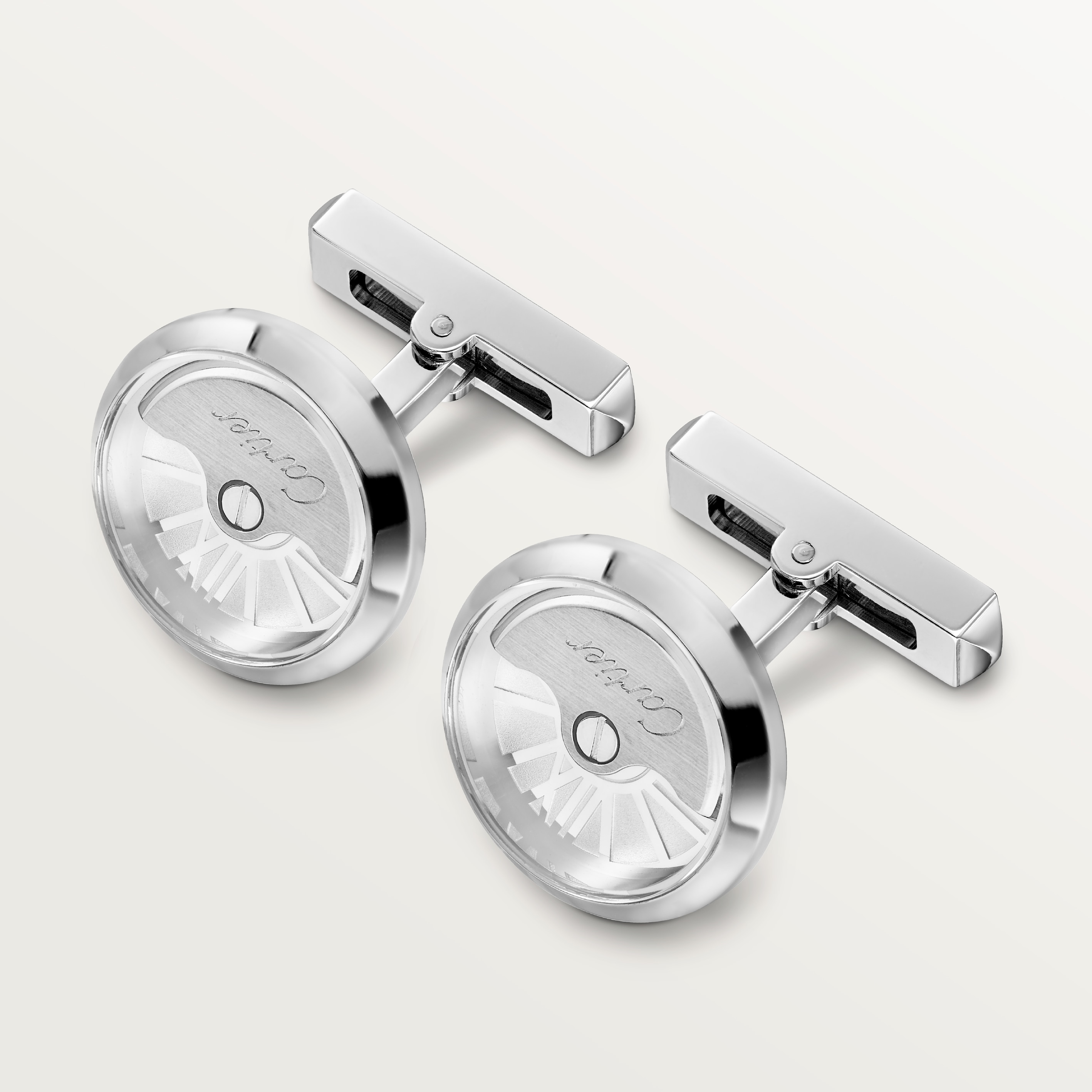 Oscillating weight cufflinks