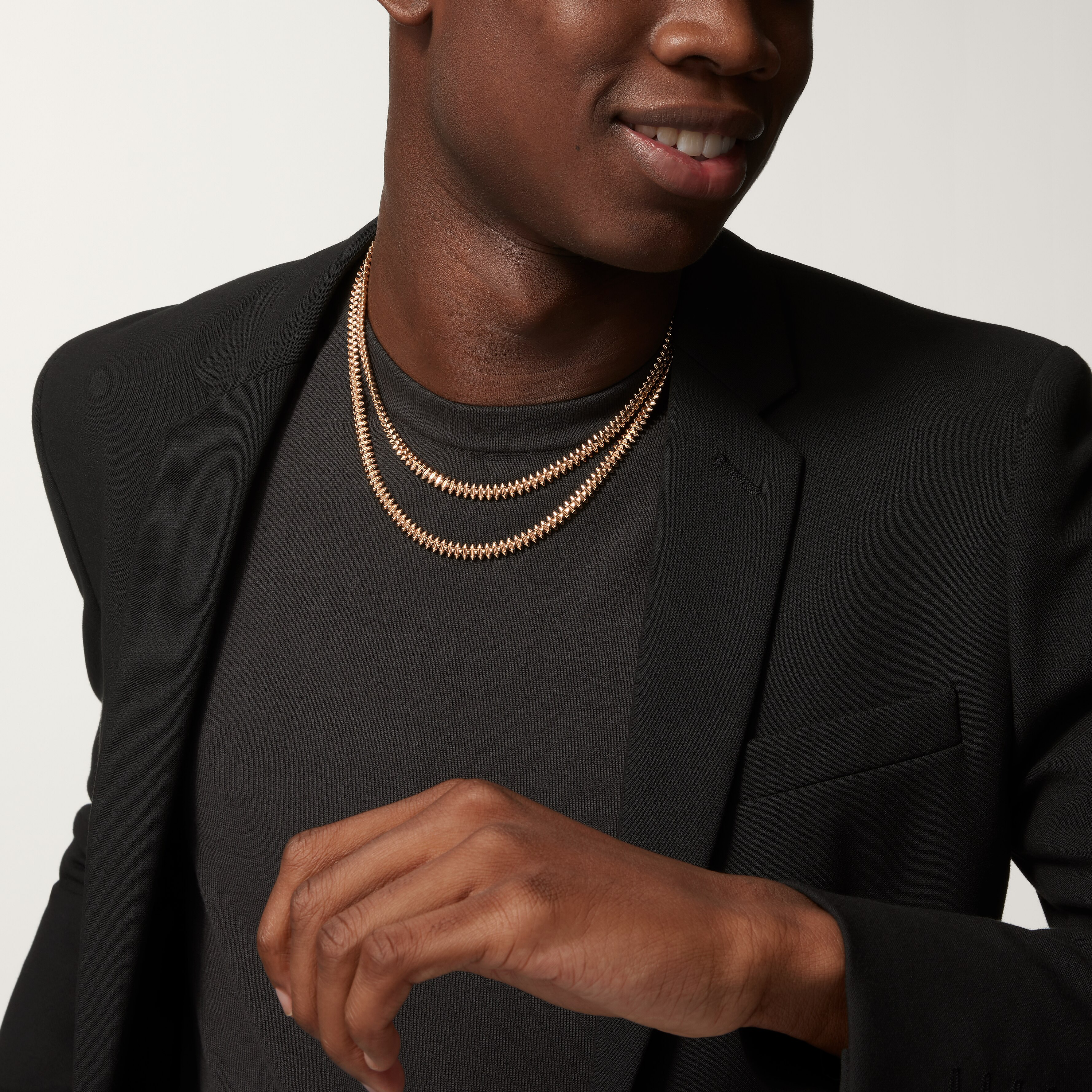 Clash de Cartier long necklace, flexible, small model 