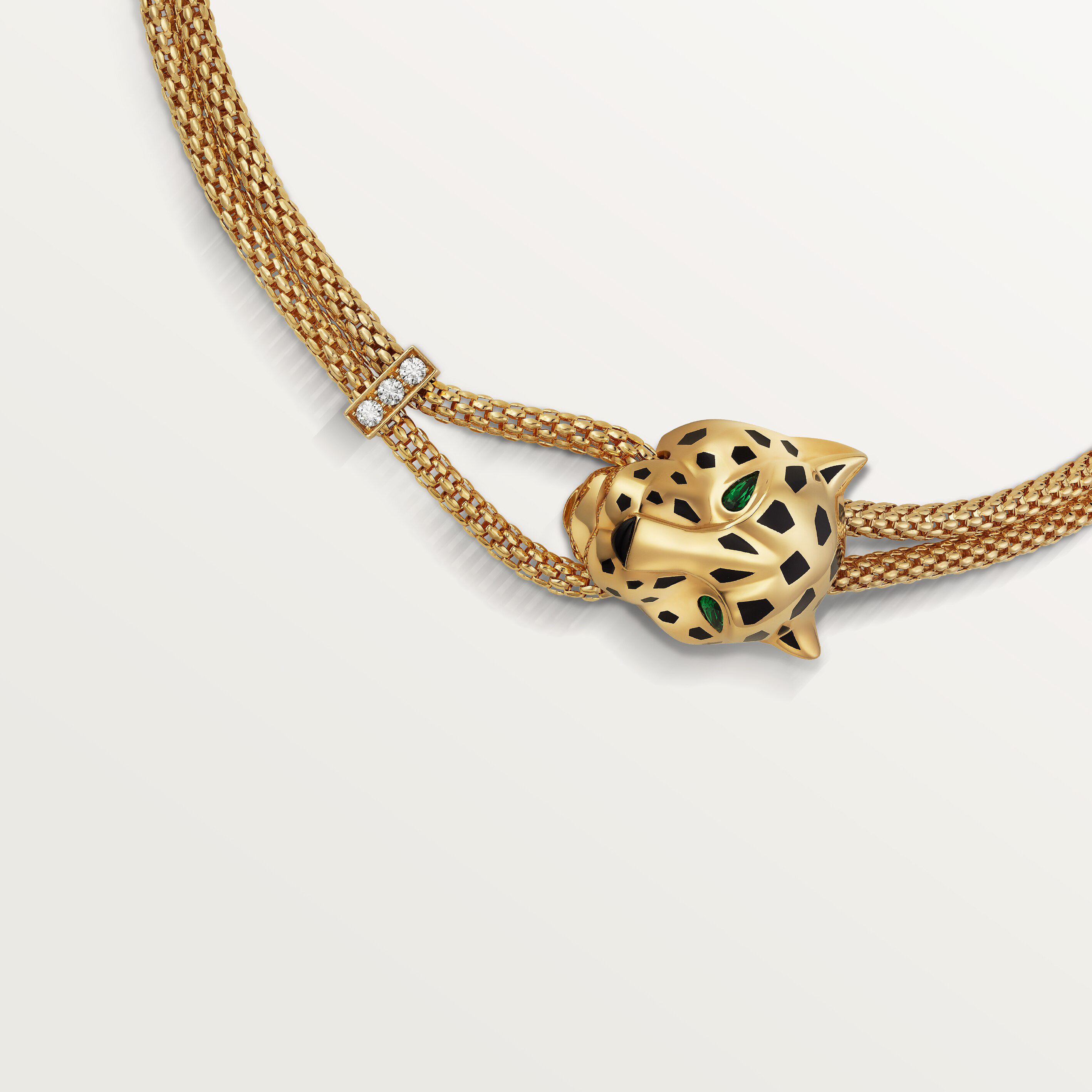 Panth&egrave;re de Cartier necklace, paved