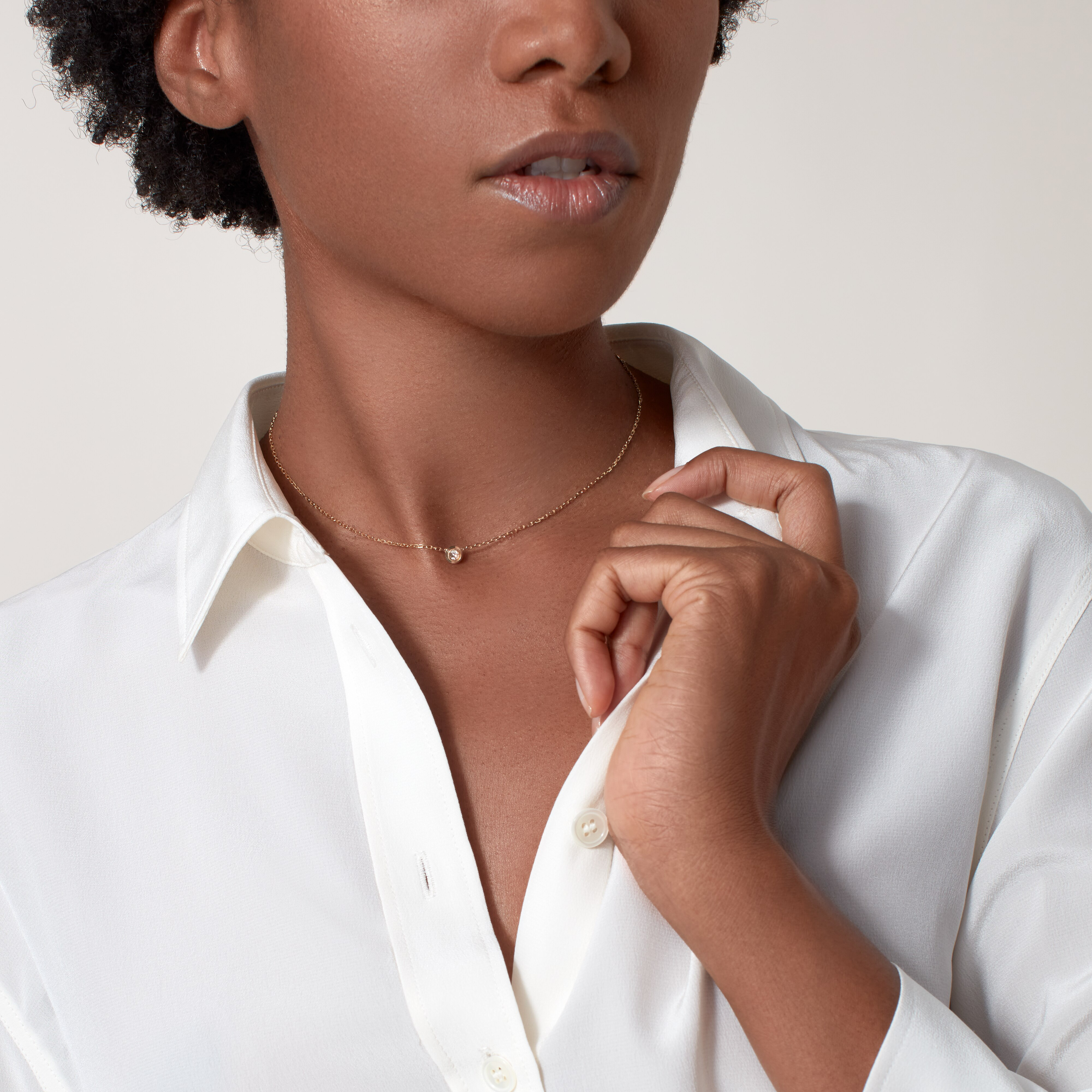 Cartier d'Amour pendant, brilliant-cut diamond, large model