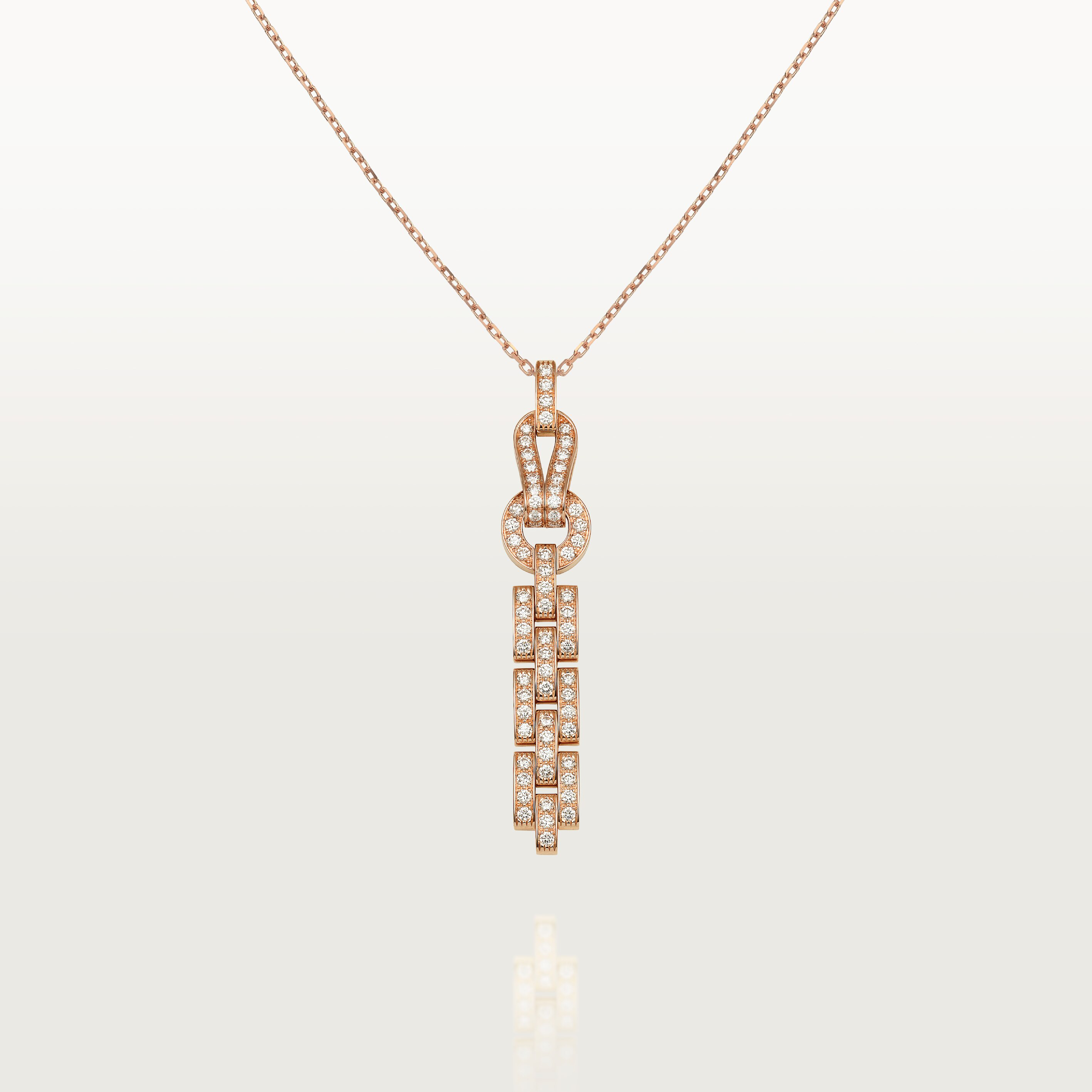 Agrafe pendant, paved 