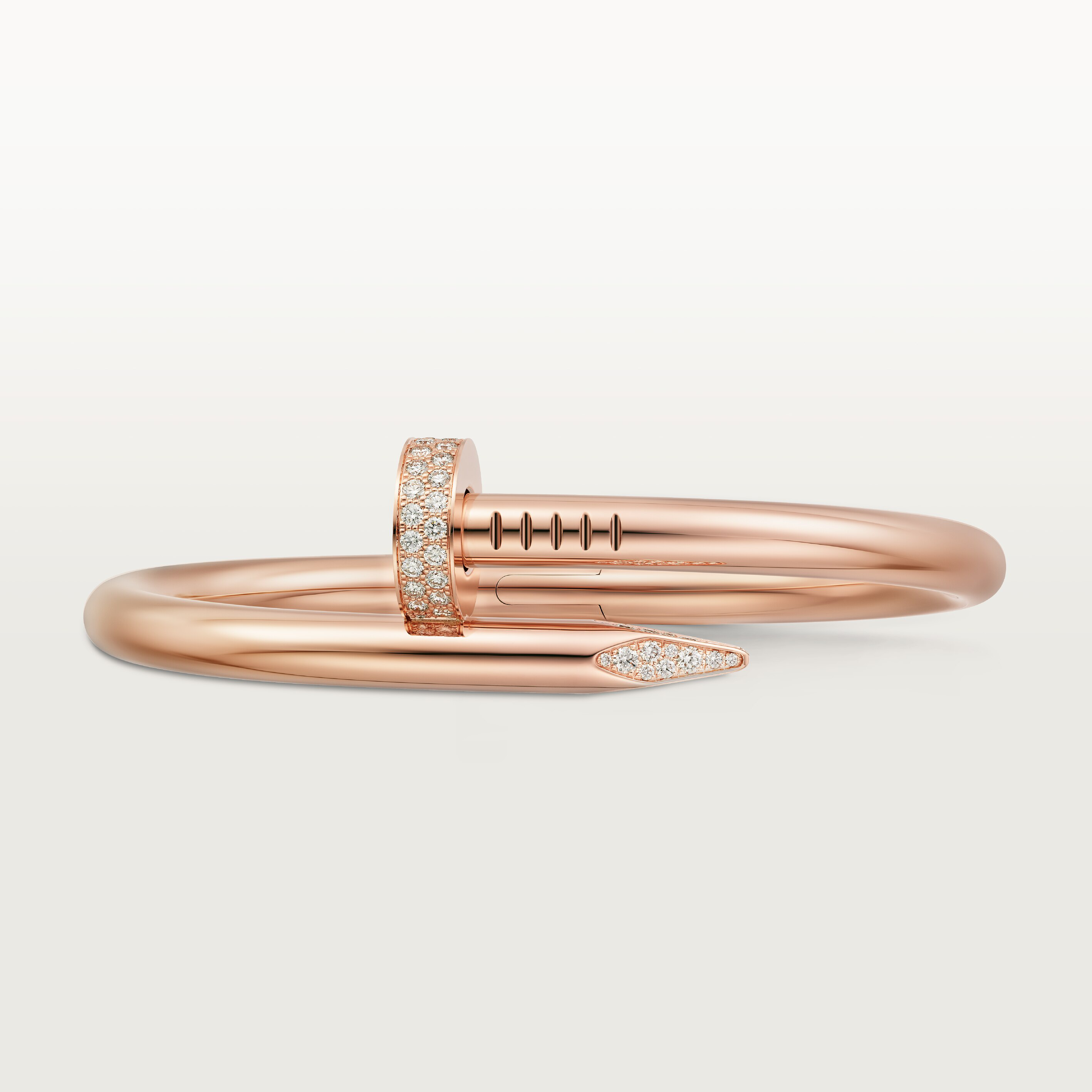 Juste un Clou bracelet, large model, diamonds, image 8