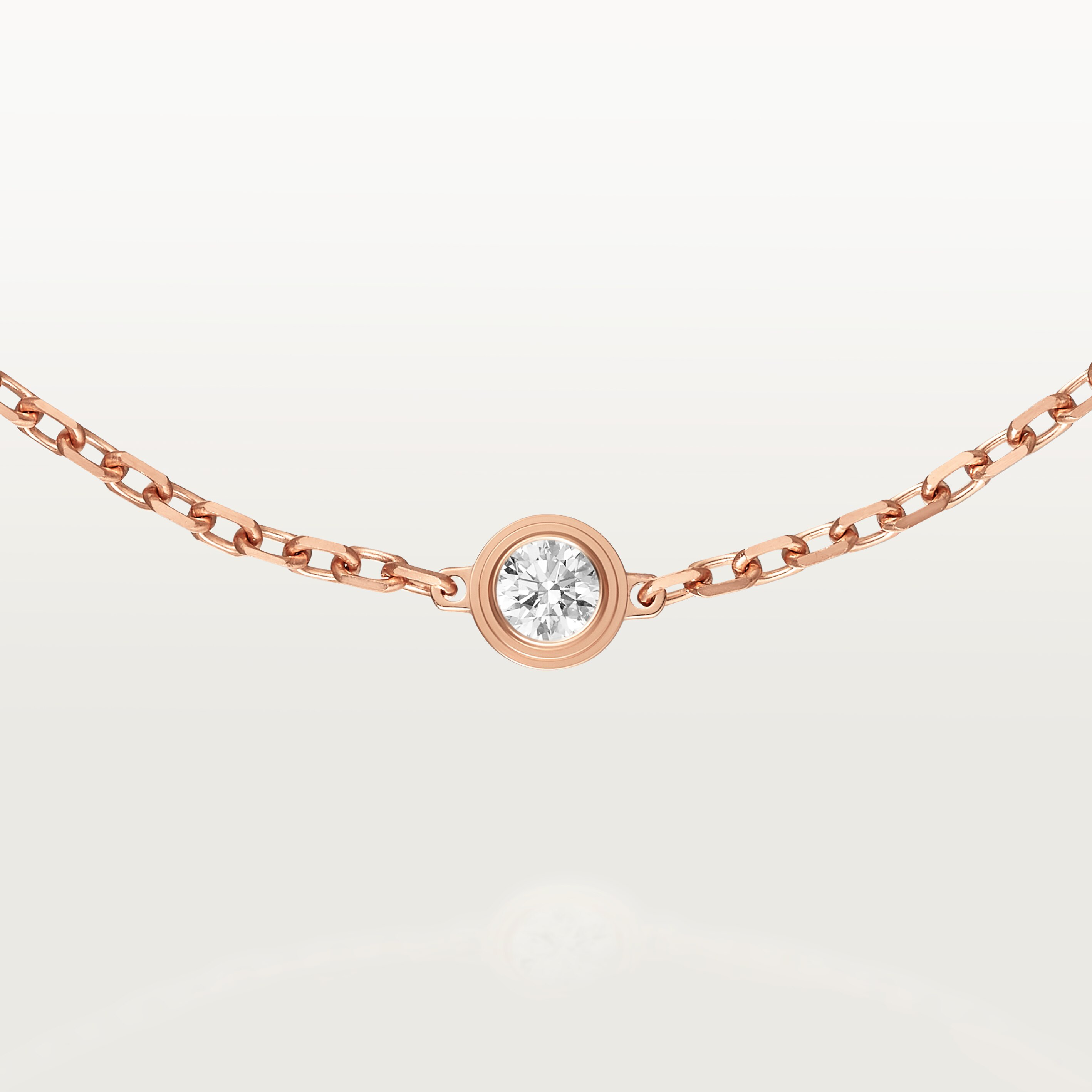 Cartier d'Amour bracelet, diamond, mini model