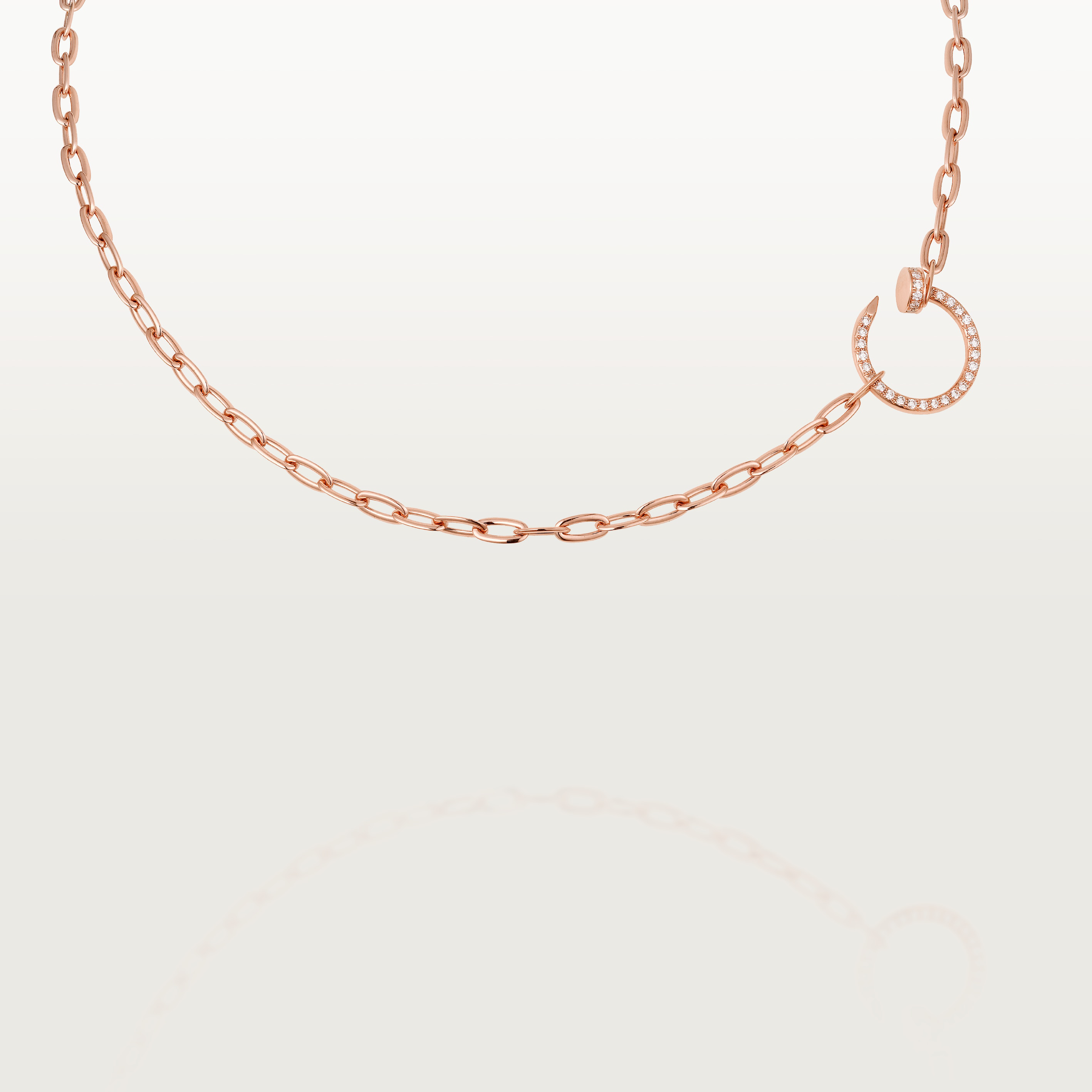 Juste un Clou necklace, paved 