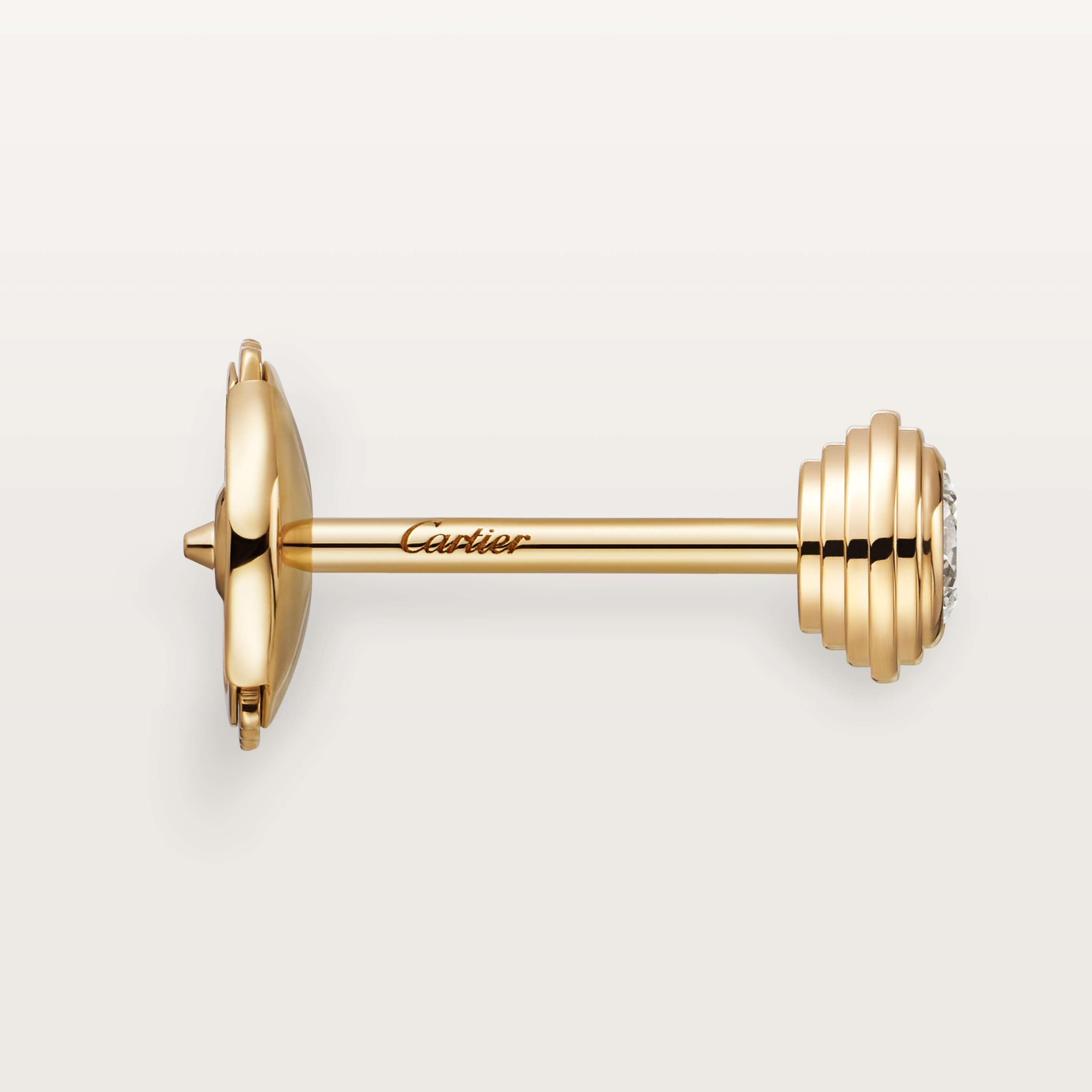 Cartier d'Amour stud earrings, 2 diamonds, small model