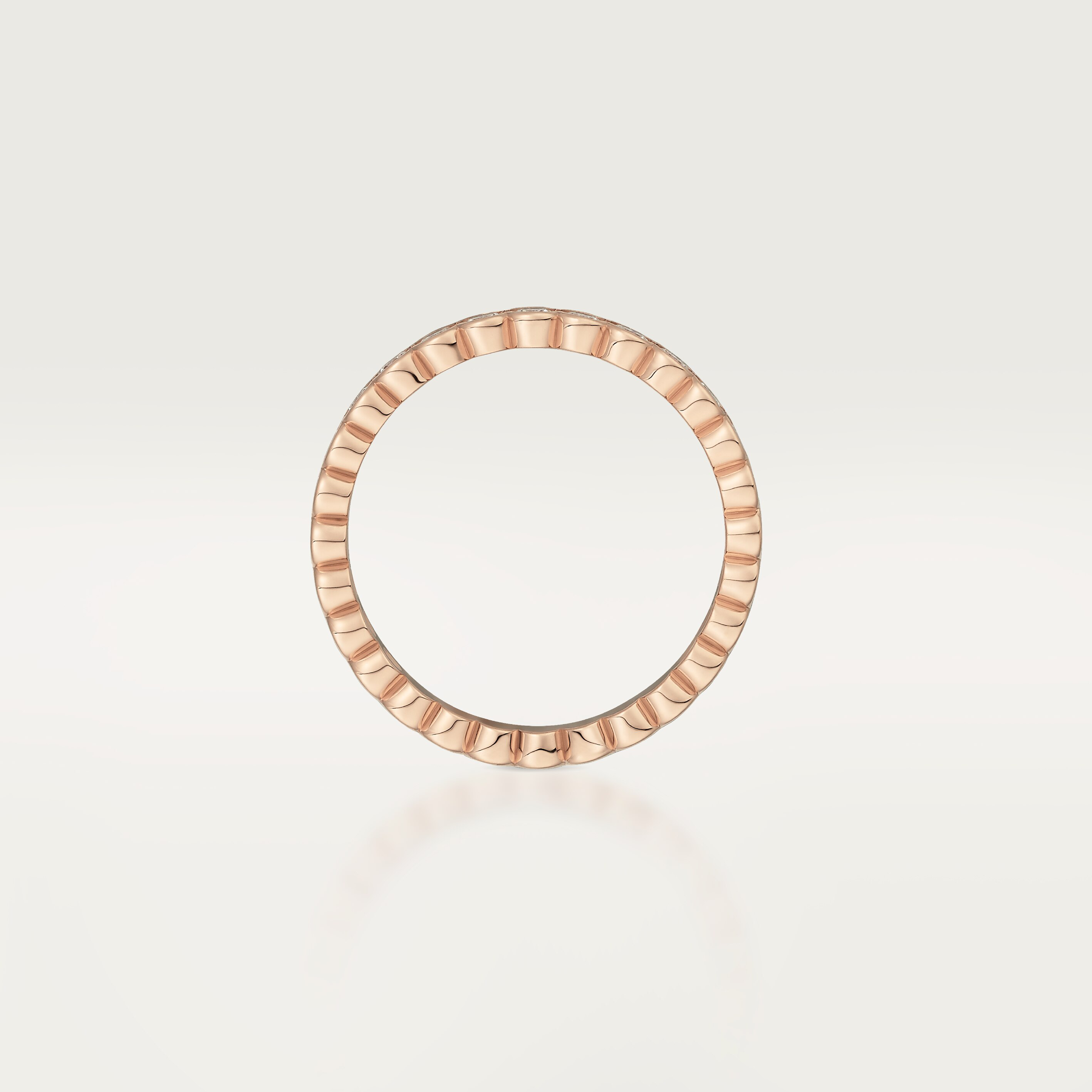 Broderie de Cartier wedding band, diamonds