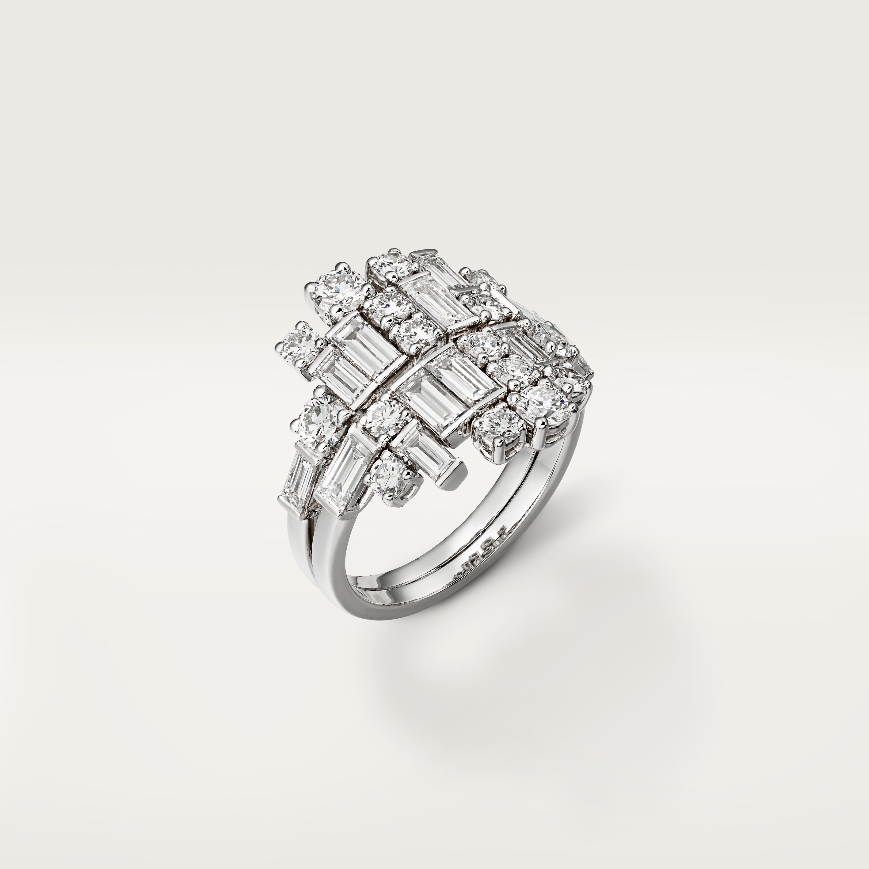 Reflection de Cartier ring, diamonds