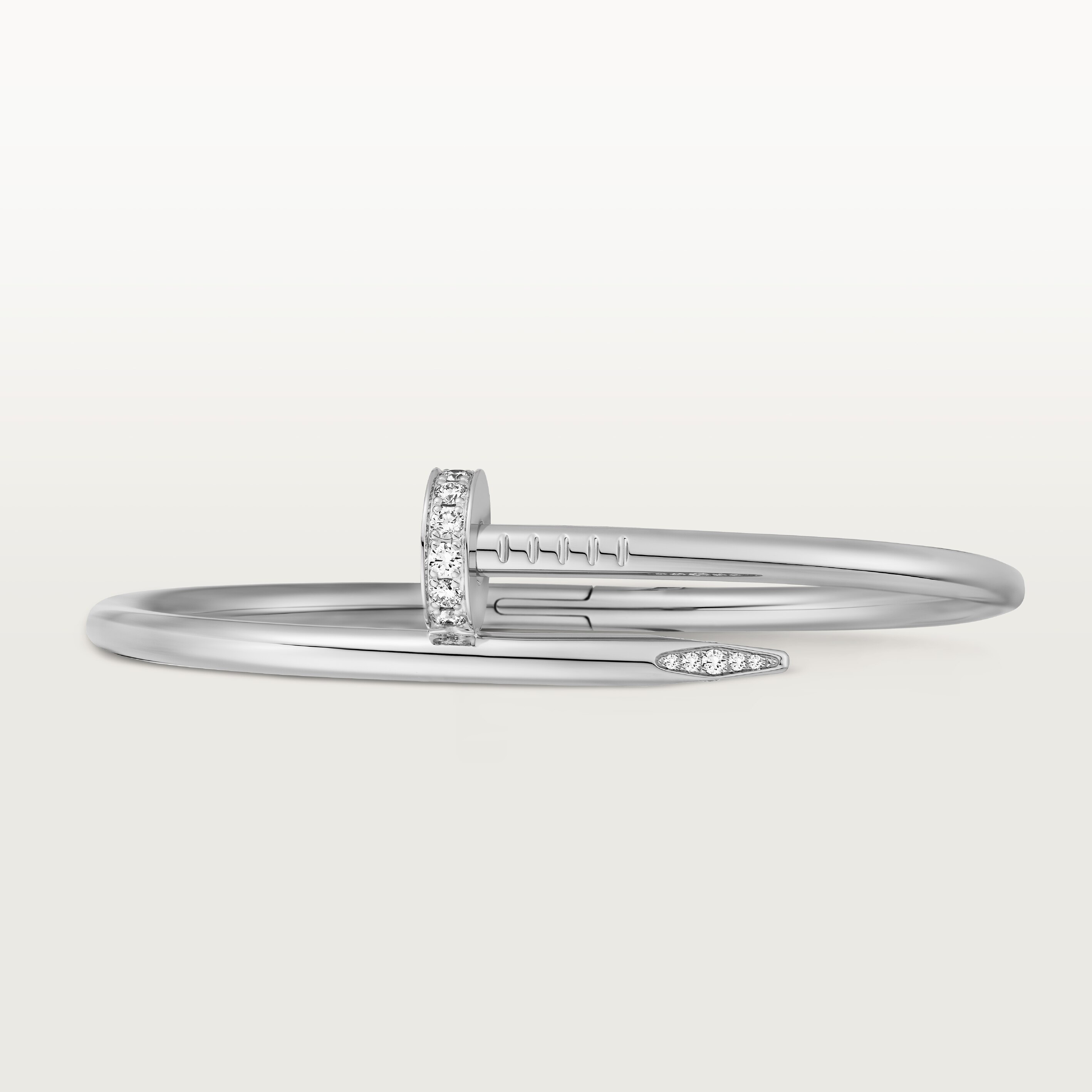 Juste un Clou bracelet, classic model, diamonds, image 7