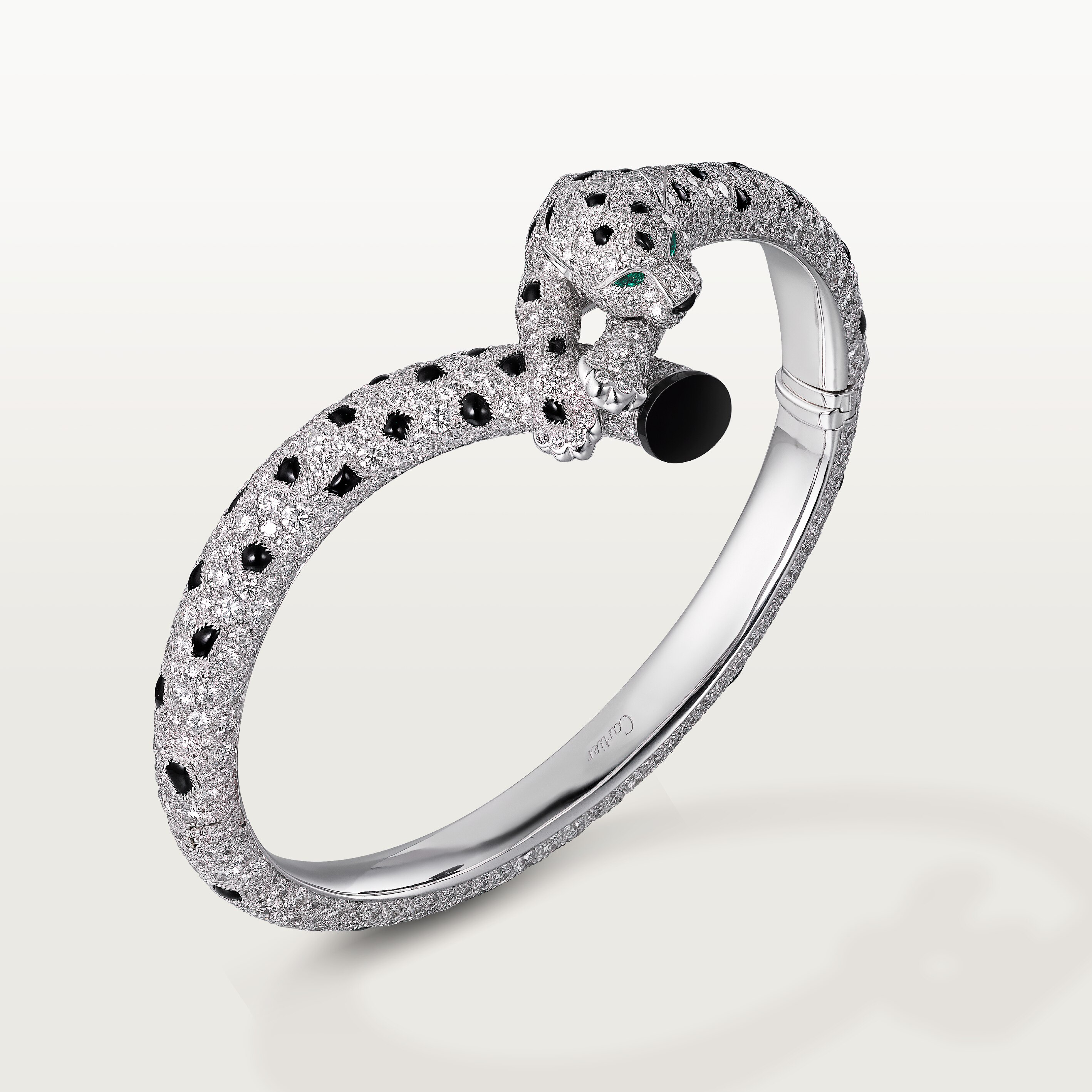 Panth&egrave;re de Cartier bracelet, paved 