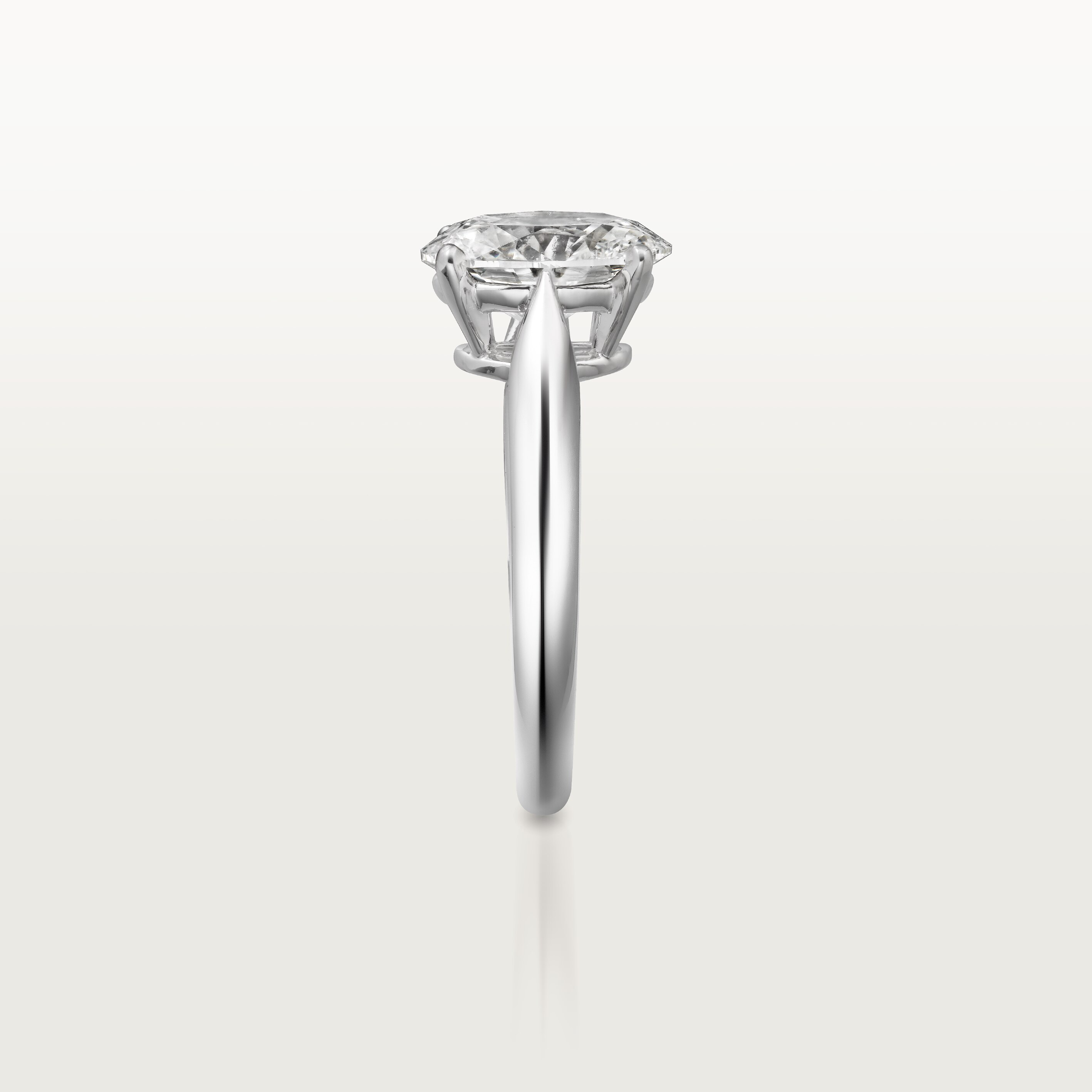 1895 solitaire, oval-cut diamond, image 6