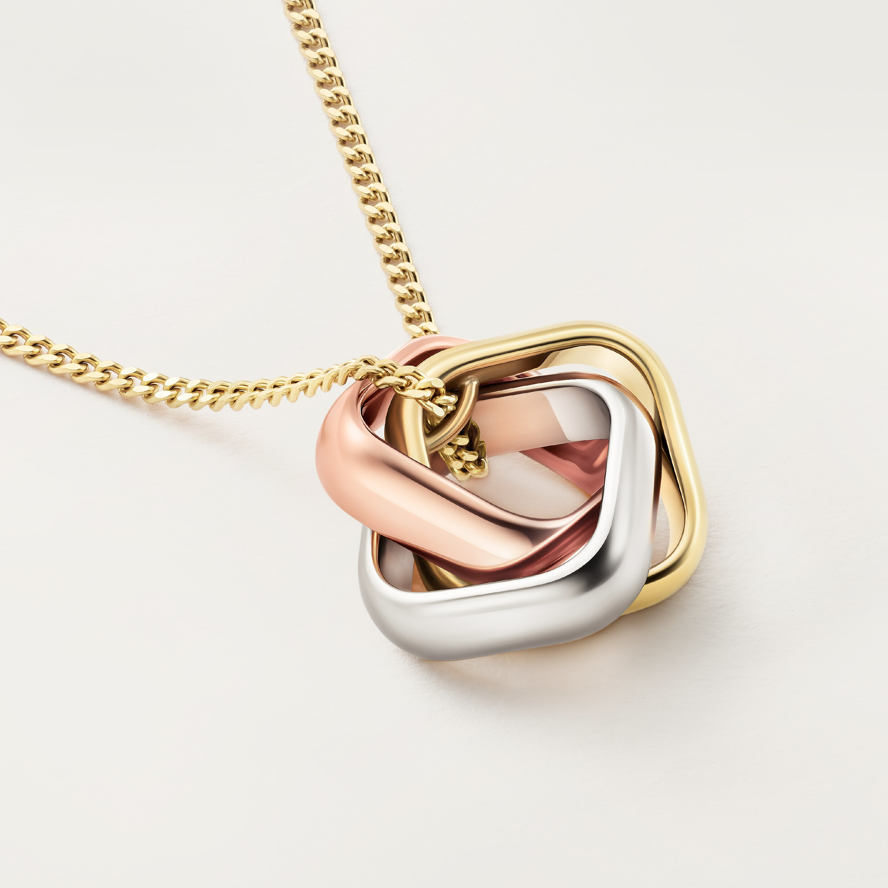 Trinity pendant, cushion-shaped, image 8