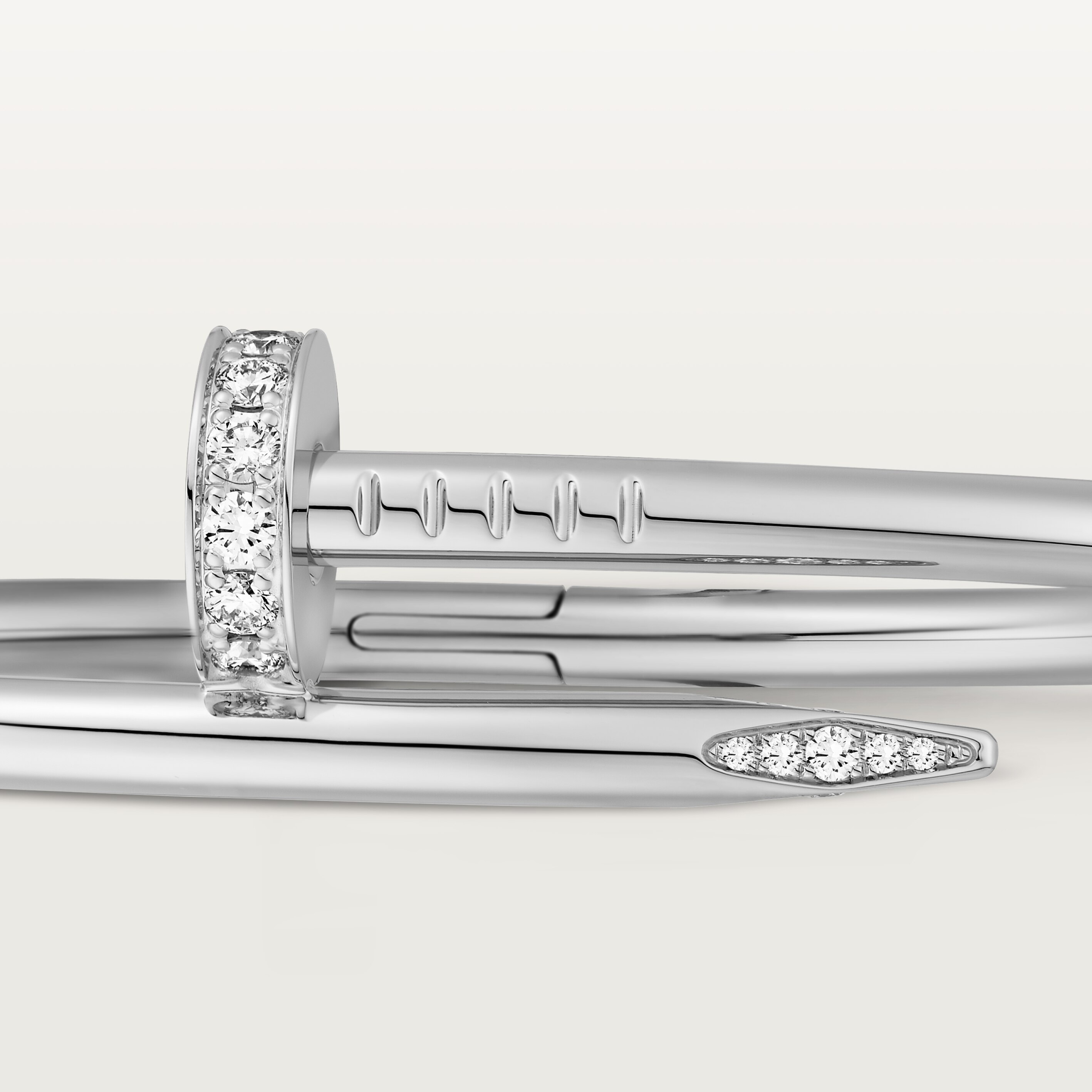 Juste un Clou bracelet, classic model, diamonds, image 9