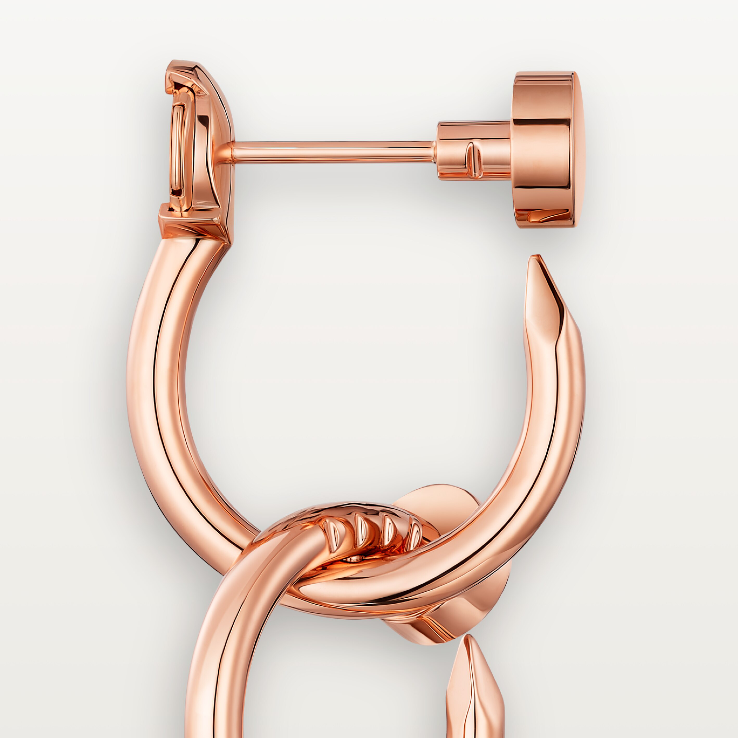 Juste un Clou earrings, double, image 5