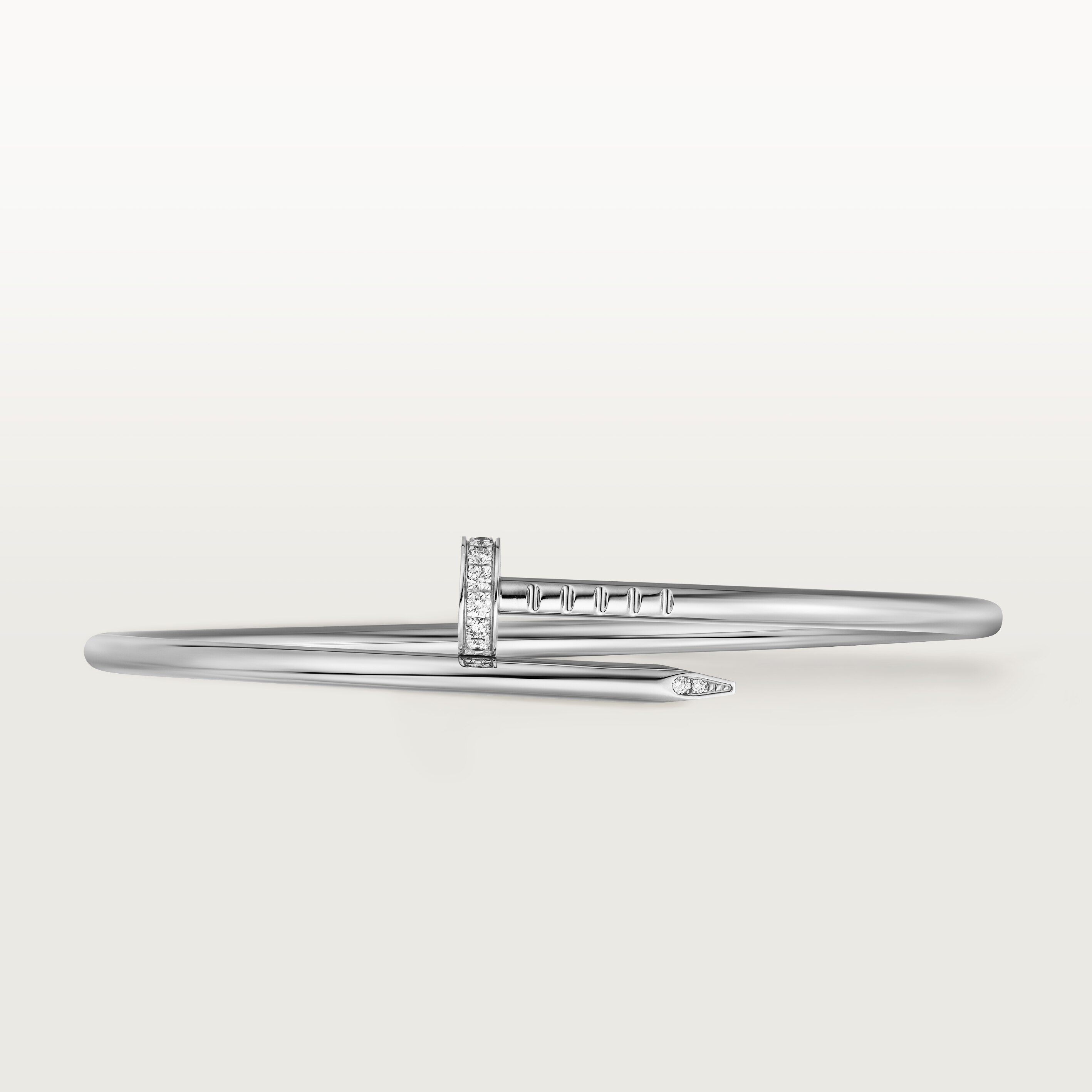 Juste un Clou bracelet, small model, diamonds, image 7