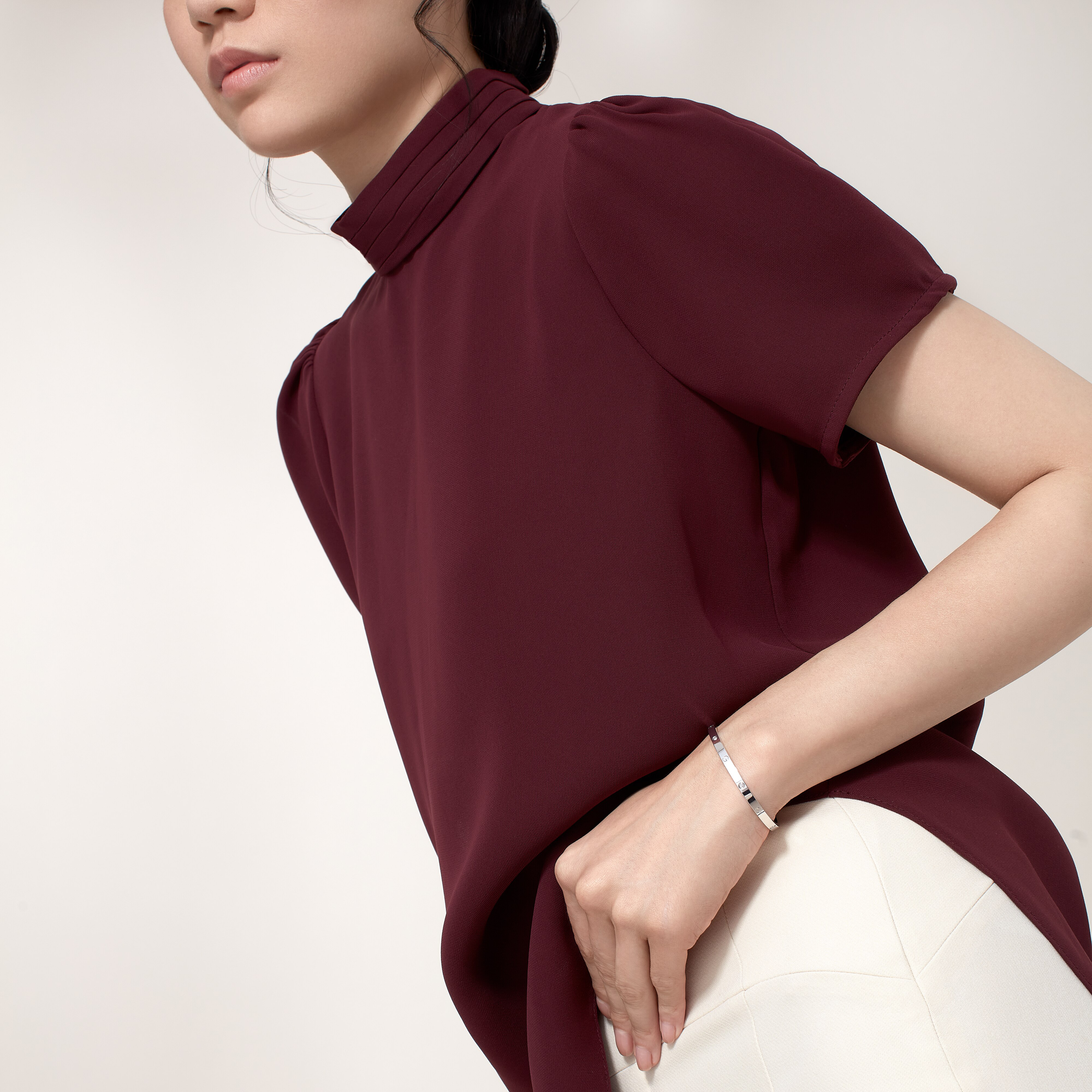 #LOVE# bracelet, small model, 6 diamonds, image 6