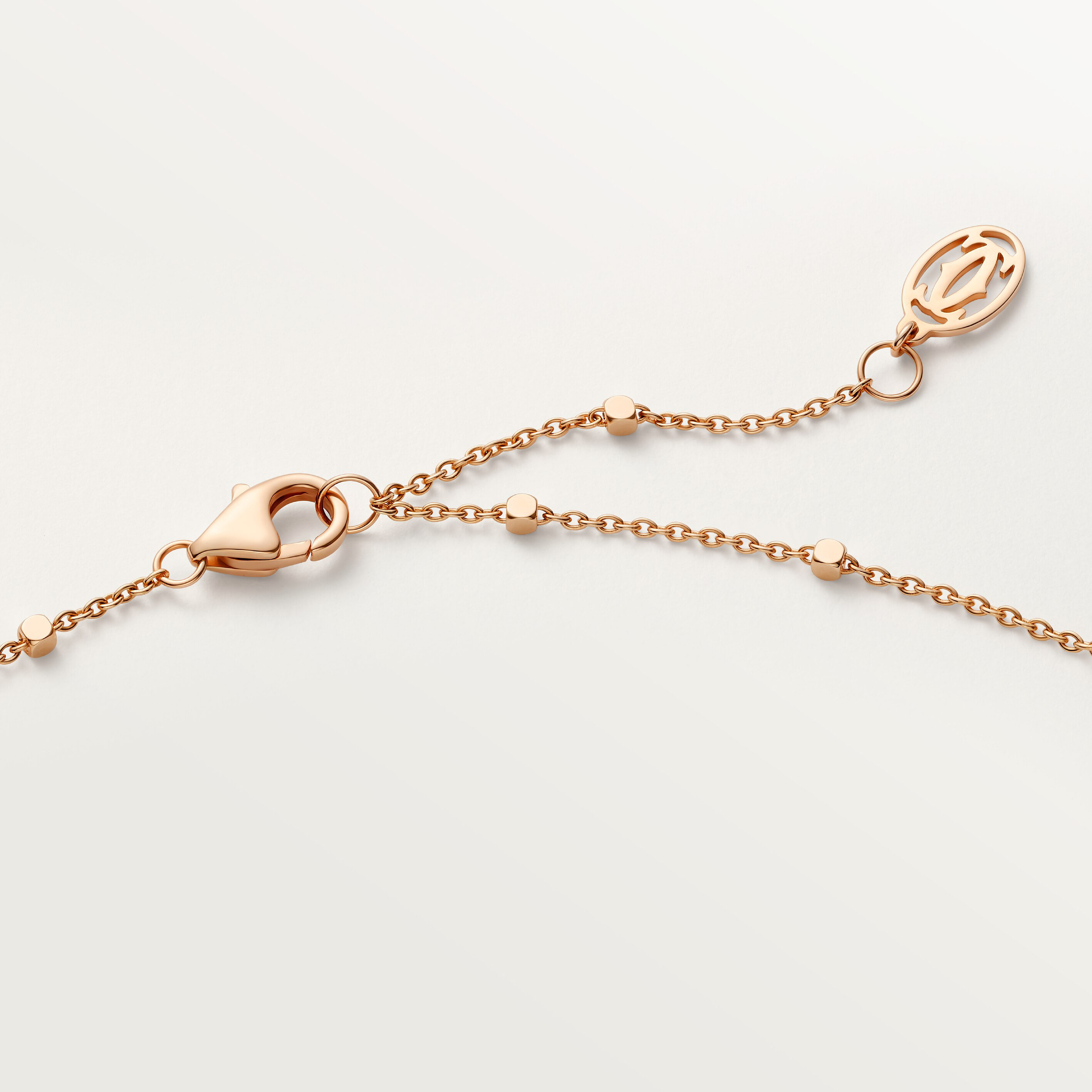 Clash de Cartier pendant, pink chalcedony